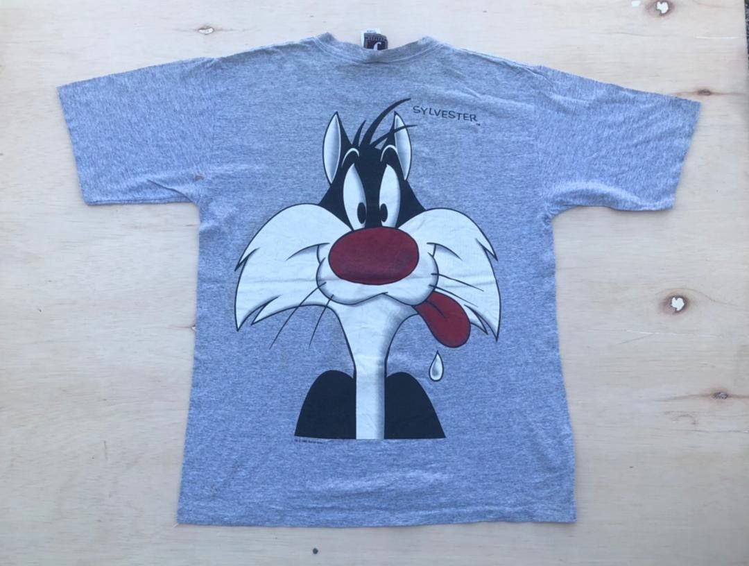 Cartoon Network × Vintage Vintage Tee looney tunes ( A 14 ) Size US L / EU 52-54 / 3 - 1 Thumbnail
