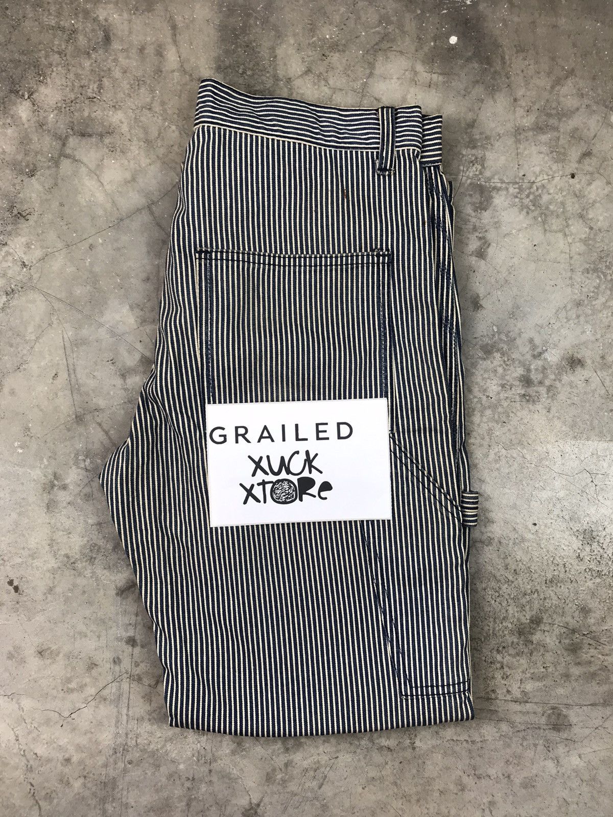 Oshkosh 🔥VINTAGE OSHKOSH CLASSICS HICKORY DENIM STRIPE Size US 31 - 24 Thumbnail