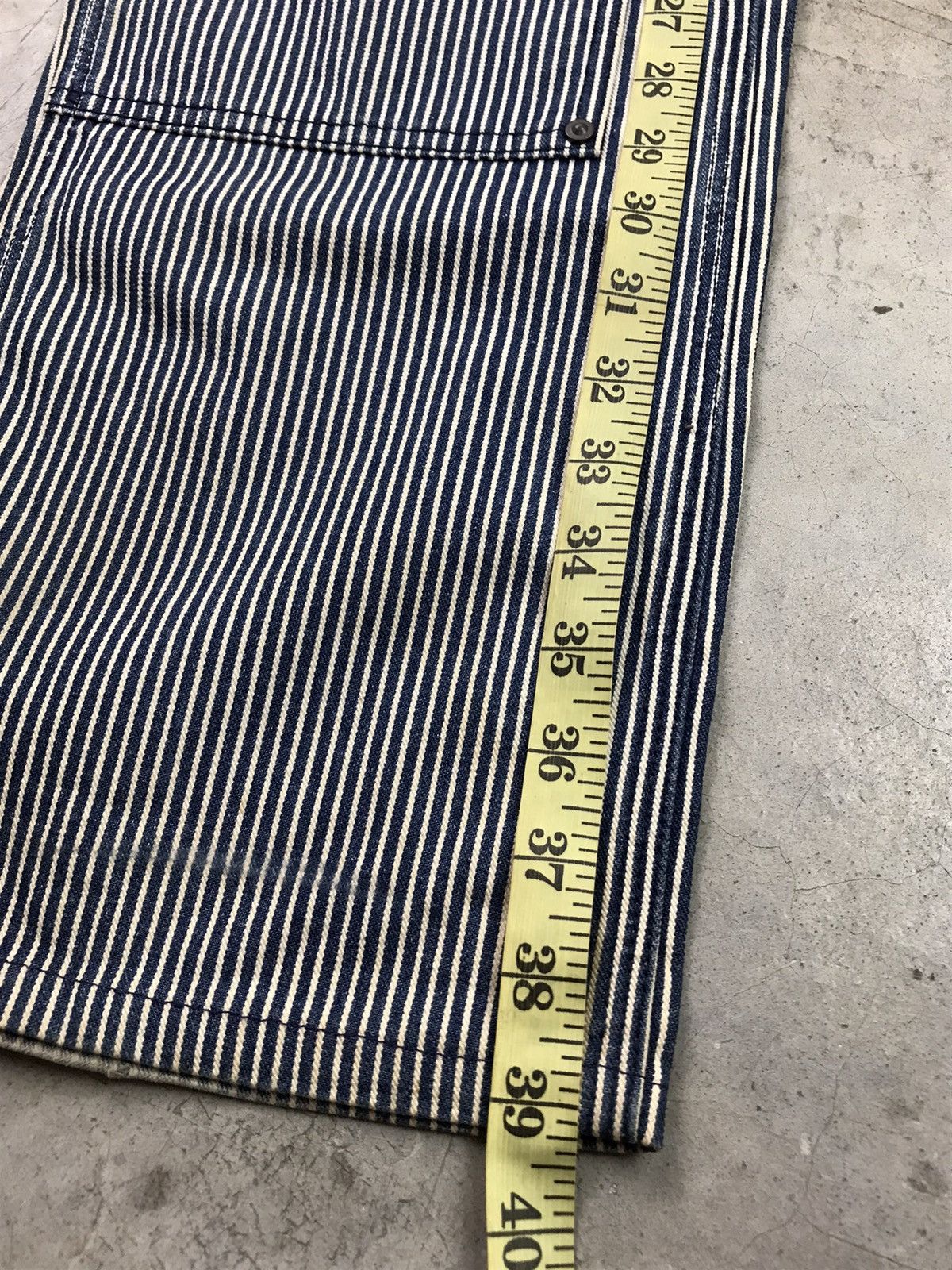 Oshkosh 🔥VINTAGE OSHKOSH CLASSICS HICKORY DENIM STRIPE Size US 31 - 22 Thumbnail