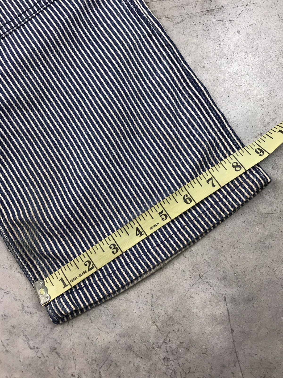 Oshkosh 🔥VINTAGE OSHKOSH CLASSICS HICKORY DENIM STRIPE Size US 31 - 21 Thumbnail