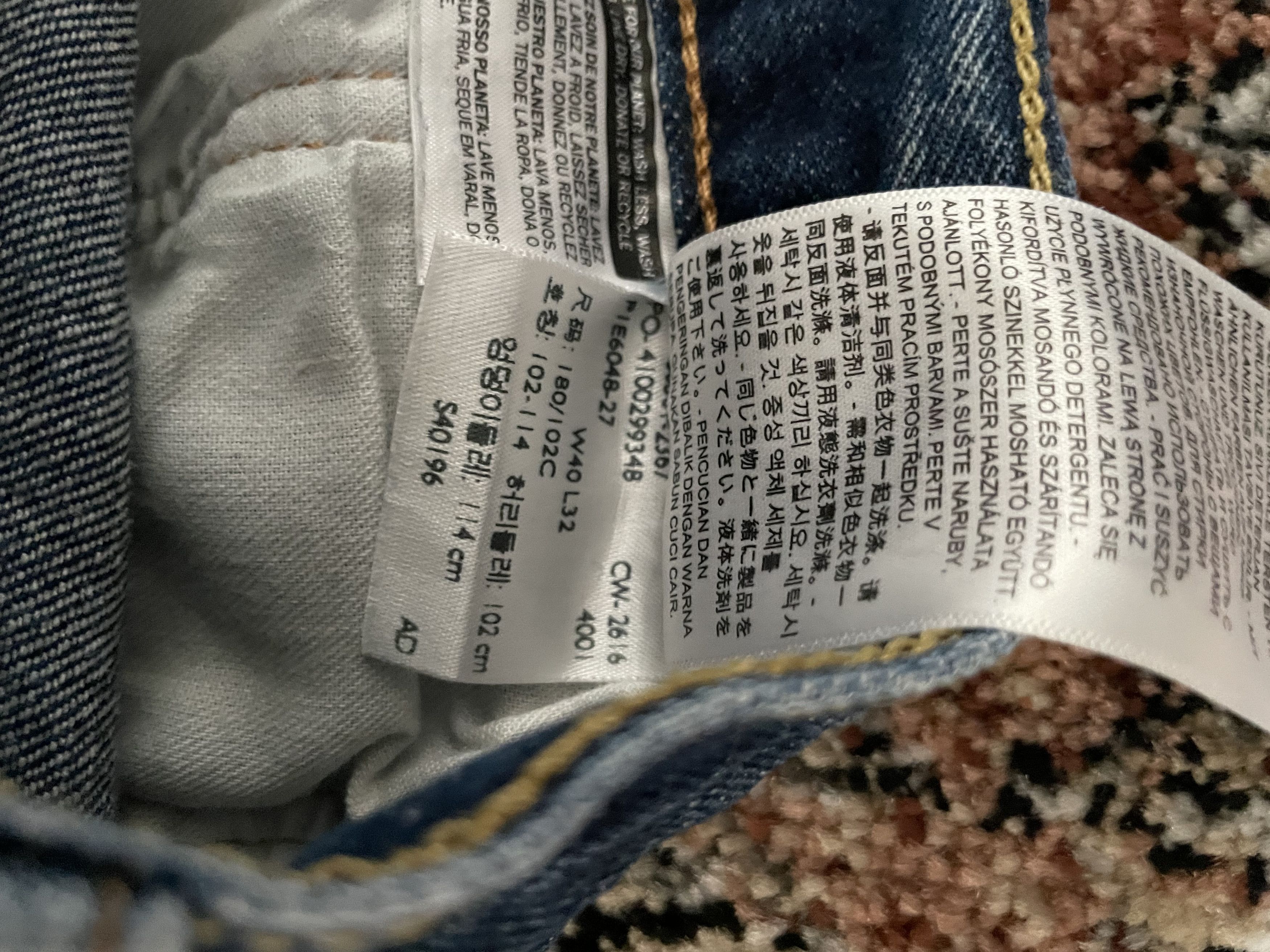 Levi's Levis - 501 Blue Jeans Size US 40 / EU 56 - 5 Thumbnail