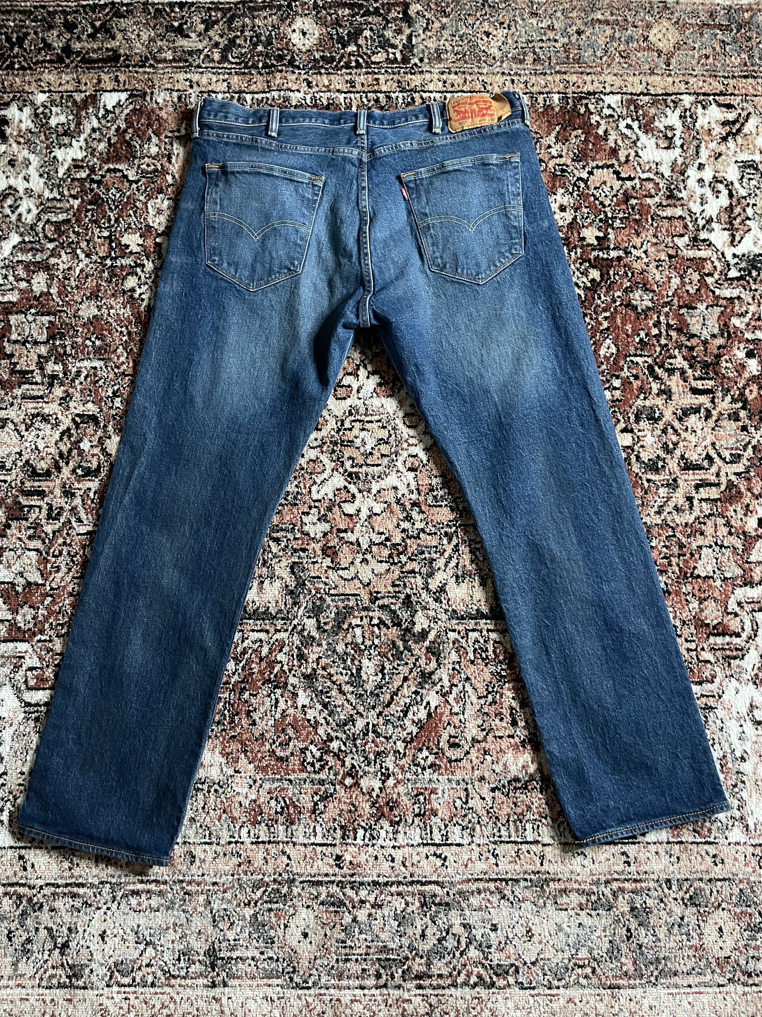 Levi's Levis - 501 Blue Jeans Size US 40 / EU 56 - 2 Thumbnail