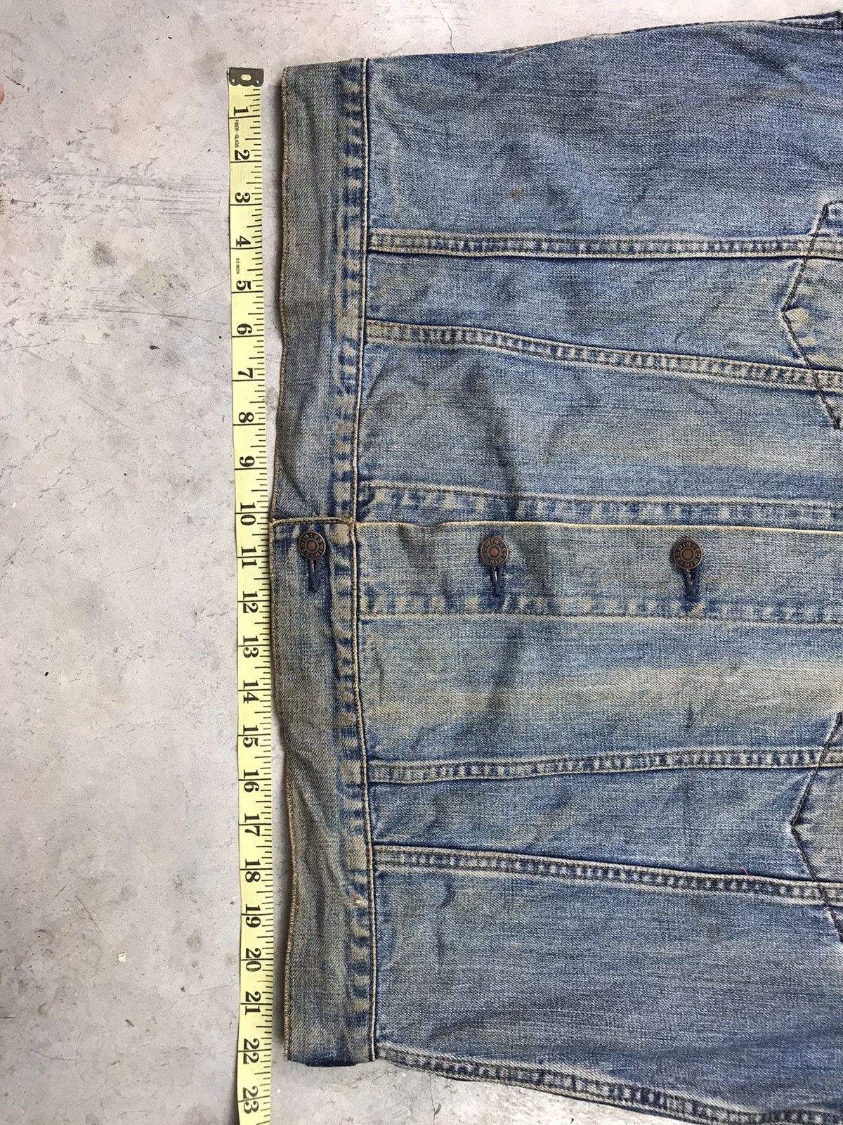Edwin × Japanese Brand × Vintage 🔥BEST OFFER🔥VINTAGE DISTRESSED EDWIN DENIM JACKET 3L Size US XXL / EU 58 / 5 - 19 Thumbnail