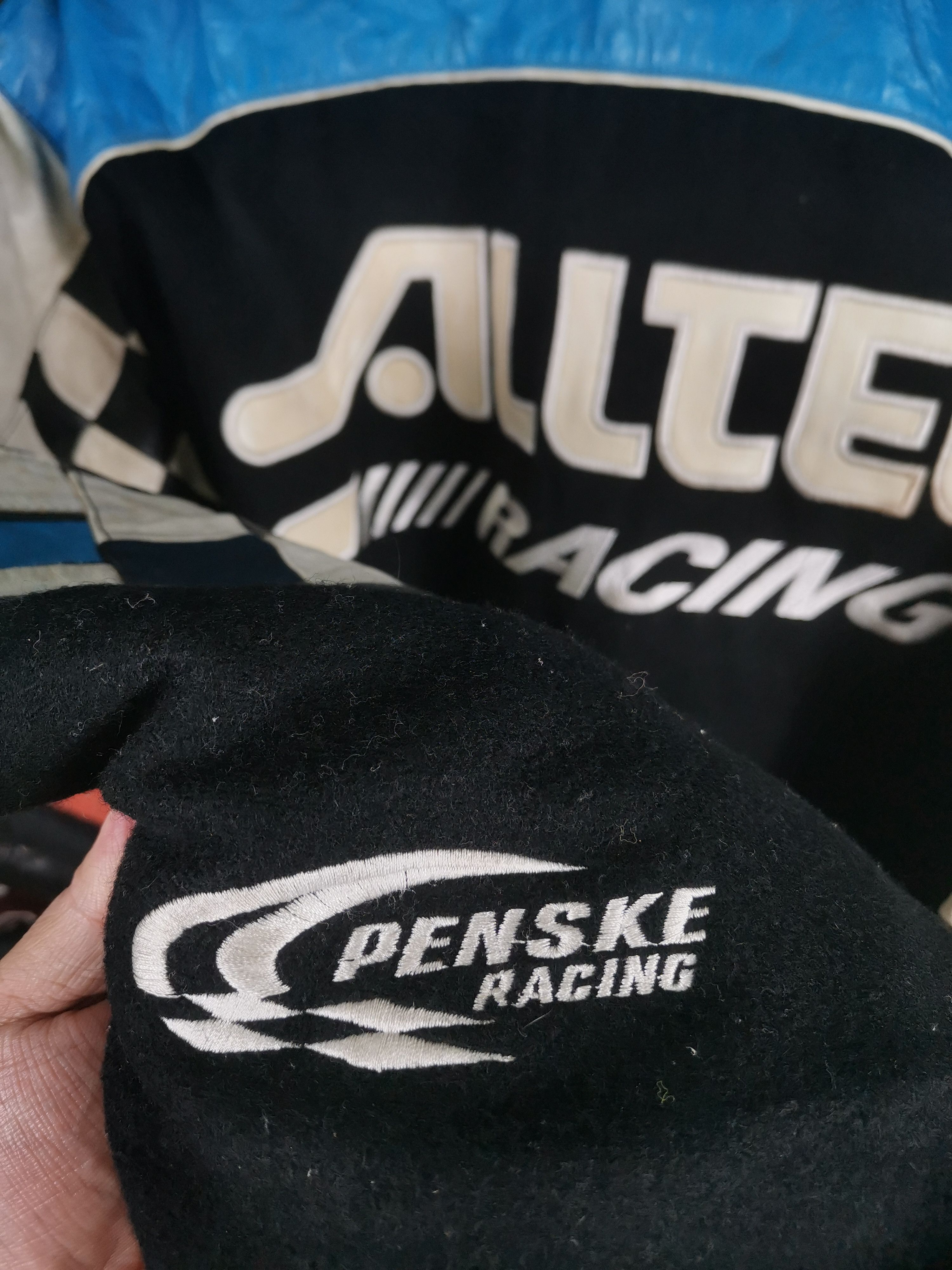 NASCAR Vintage Alltel Jh Design Nascar Reversable Jacket Size US XL / EU 56 / 4 - 4 Thumbnail