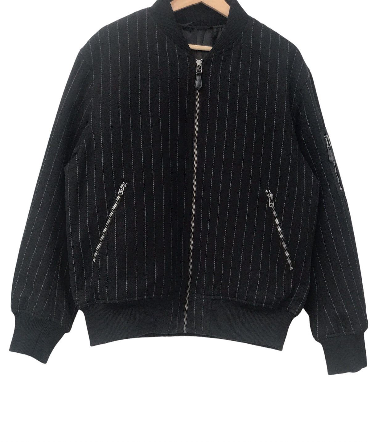 Japanese Brand Gu Bomber Wool Jacket Size US L / EU 52-54 / 3 - 1 Thumbnail
