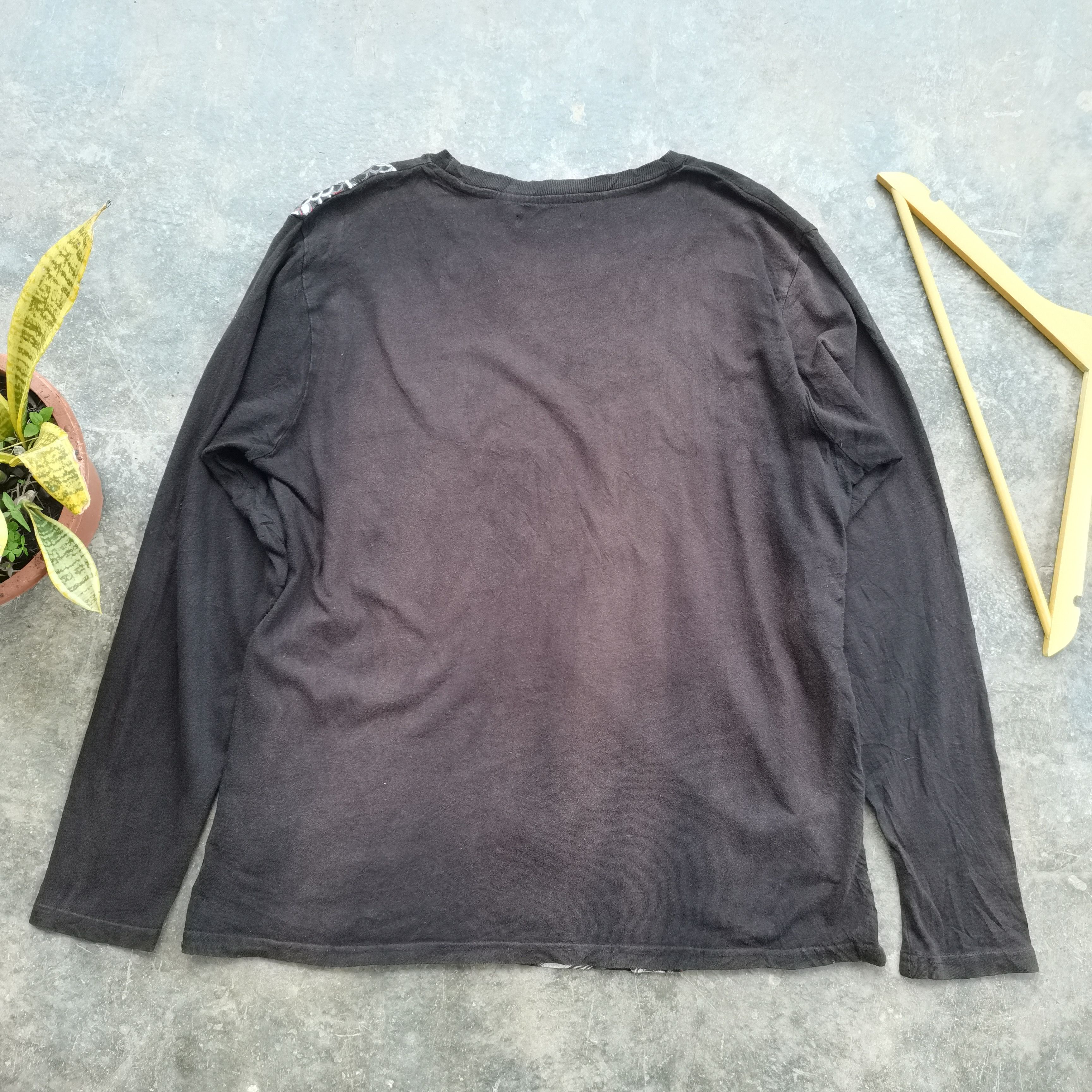Japanese Brand Vintage Sukajan KOI FISH Sun Faded Long Sleeve Tshirt Size US XL / EU 56 / 4 - 8 Thumbnail