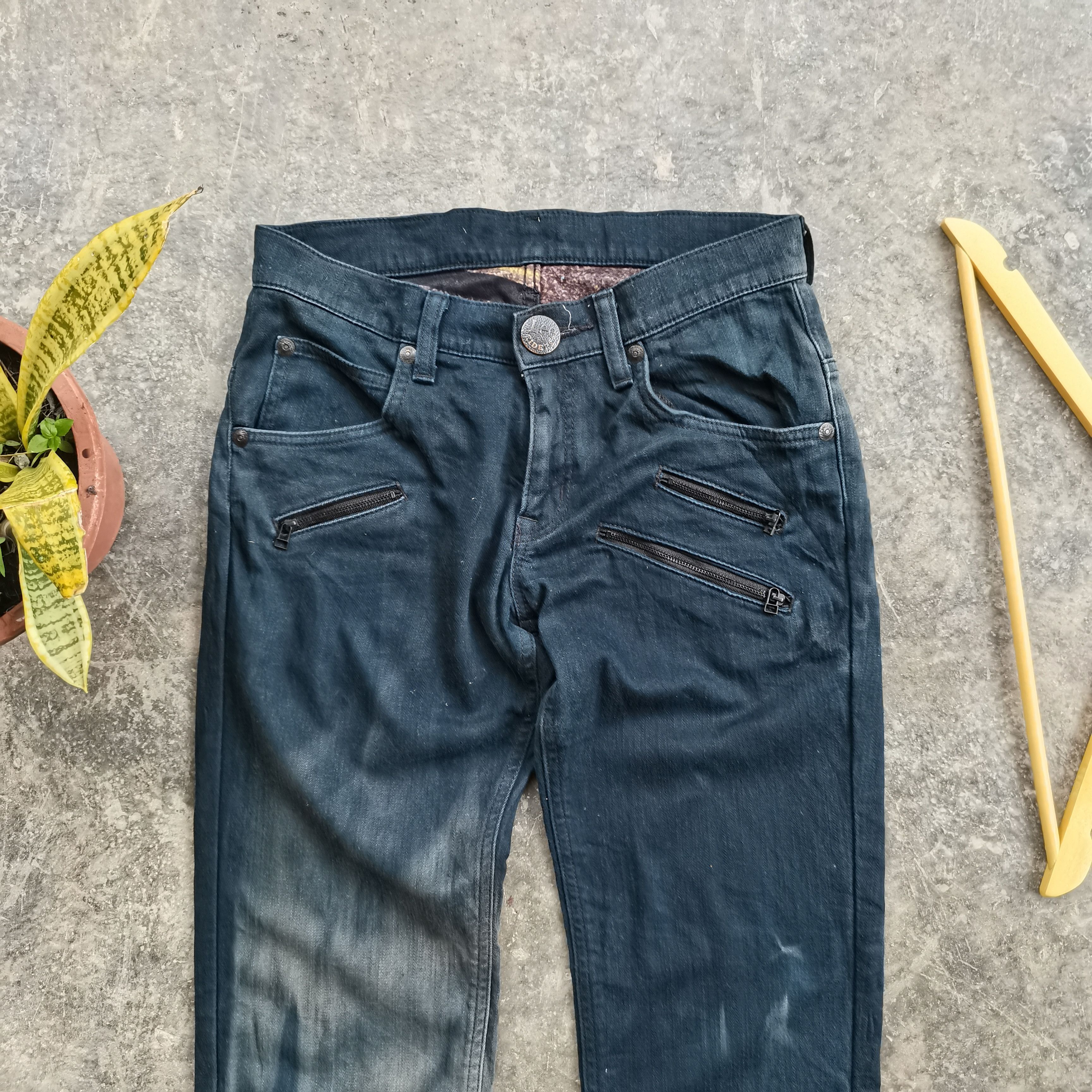 Lee × Vintage Steals🔥Vintage LEE RIDER Acid Wash Denim Pants Size US 28 / EU 44 - 4 Thumbnail