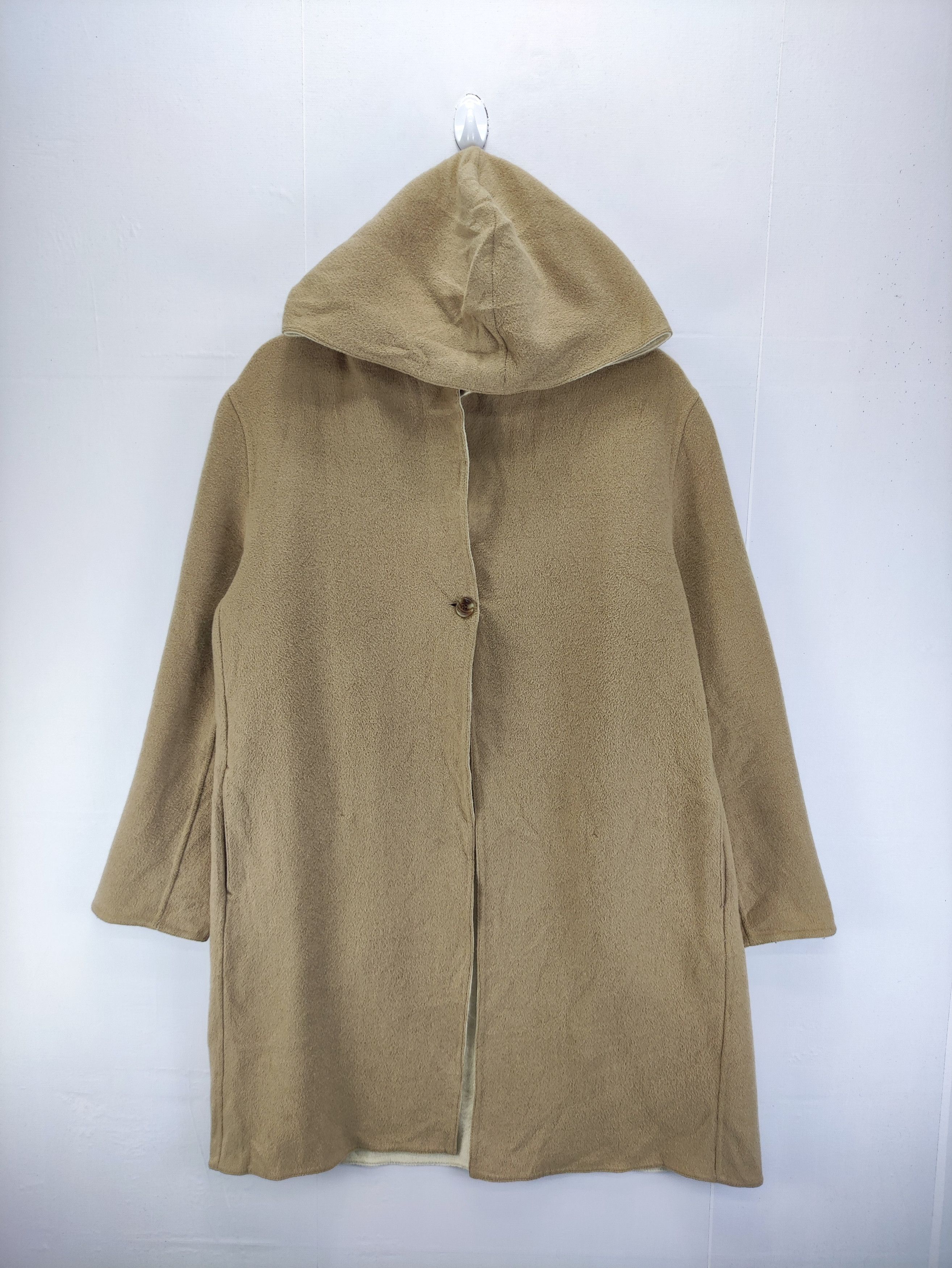 Uniqlo double face hooded coat hotsell