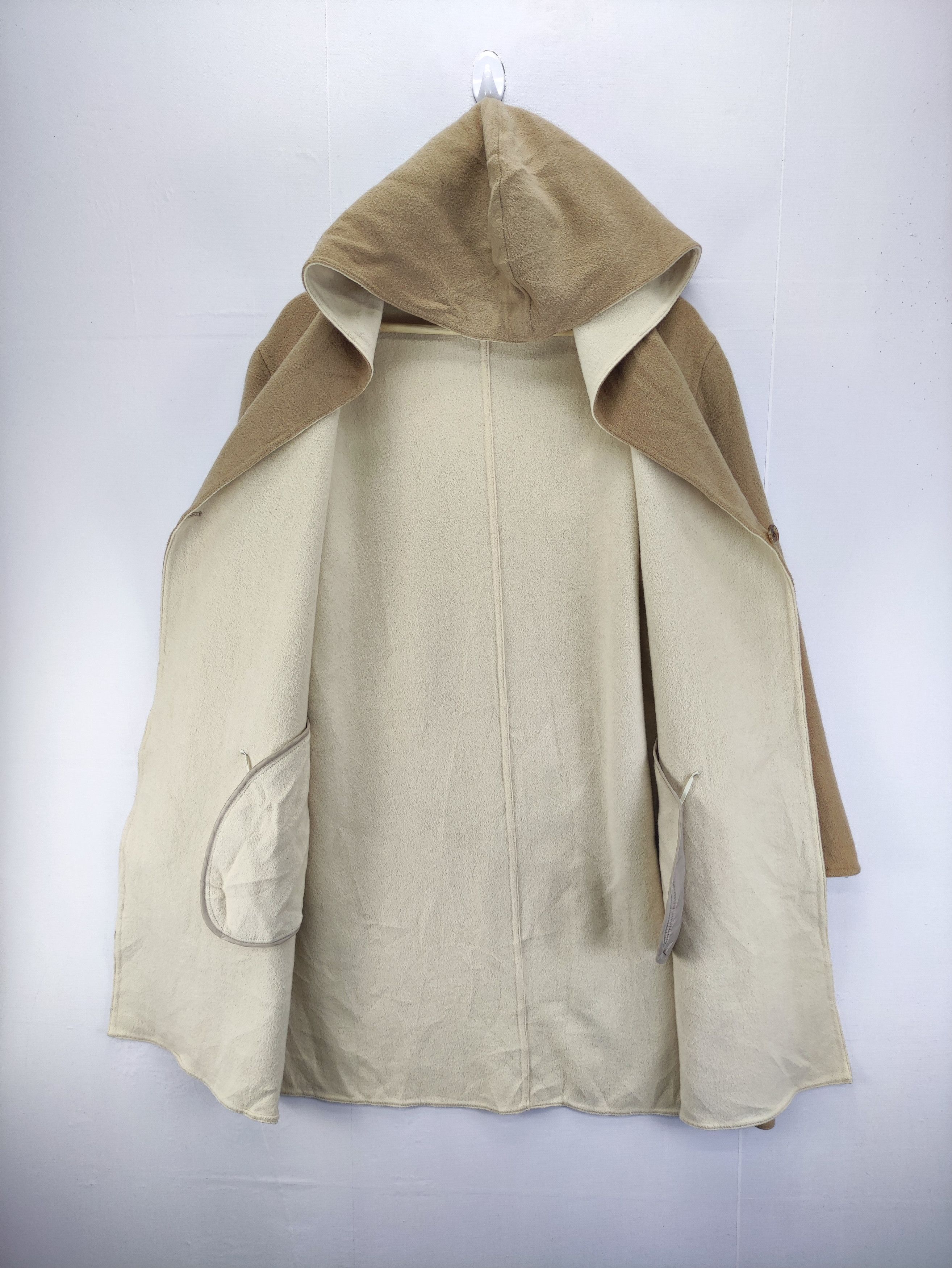 Uniqlo Uniqlo Wool Double Face Hooded Coat Jacket Size L / US 10 / IT 46 - 3 Thumbnail