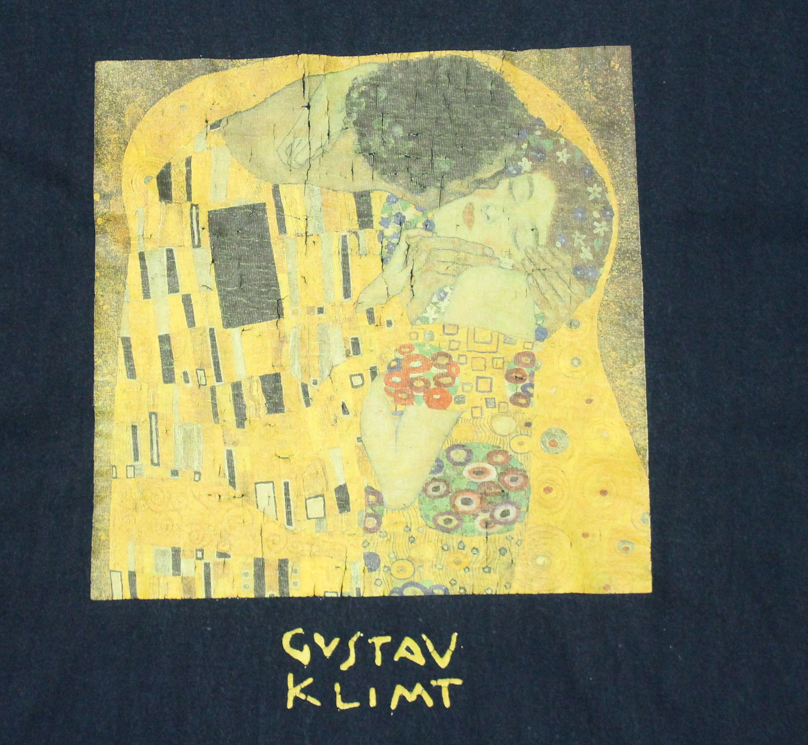 Vintage Vintage GUSTAV KLIMT T Shirt Europe Distressed Printed Size US L / EU 52-54 / 3 - 10 Thumbnail
