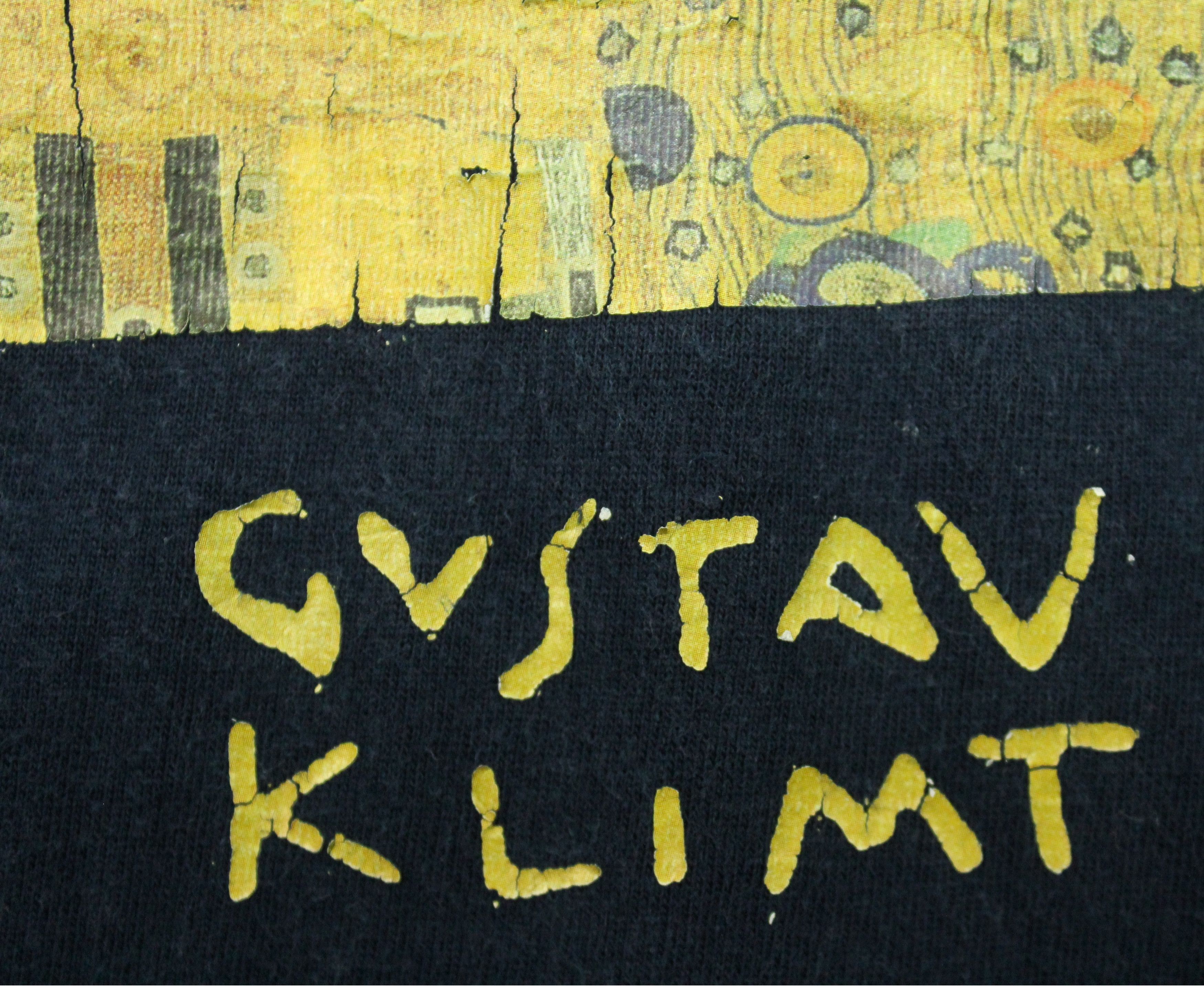 Vintage Vintage GUSTAV KLIMT T Shirt Europe Distressed Printed Size US L / EU 52-54 / 3 - 11 Thumbnail