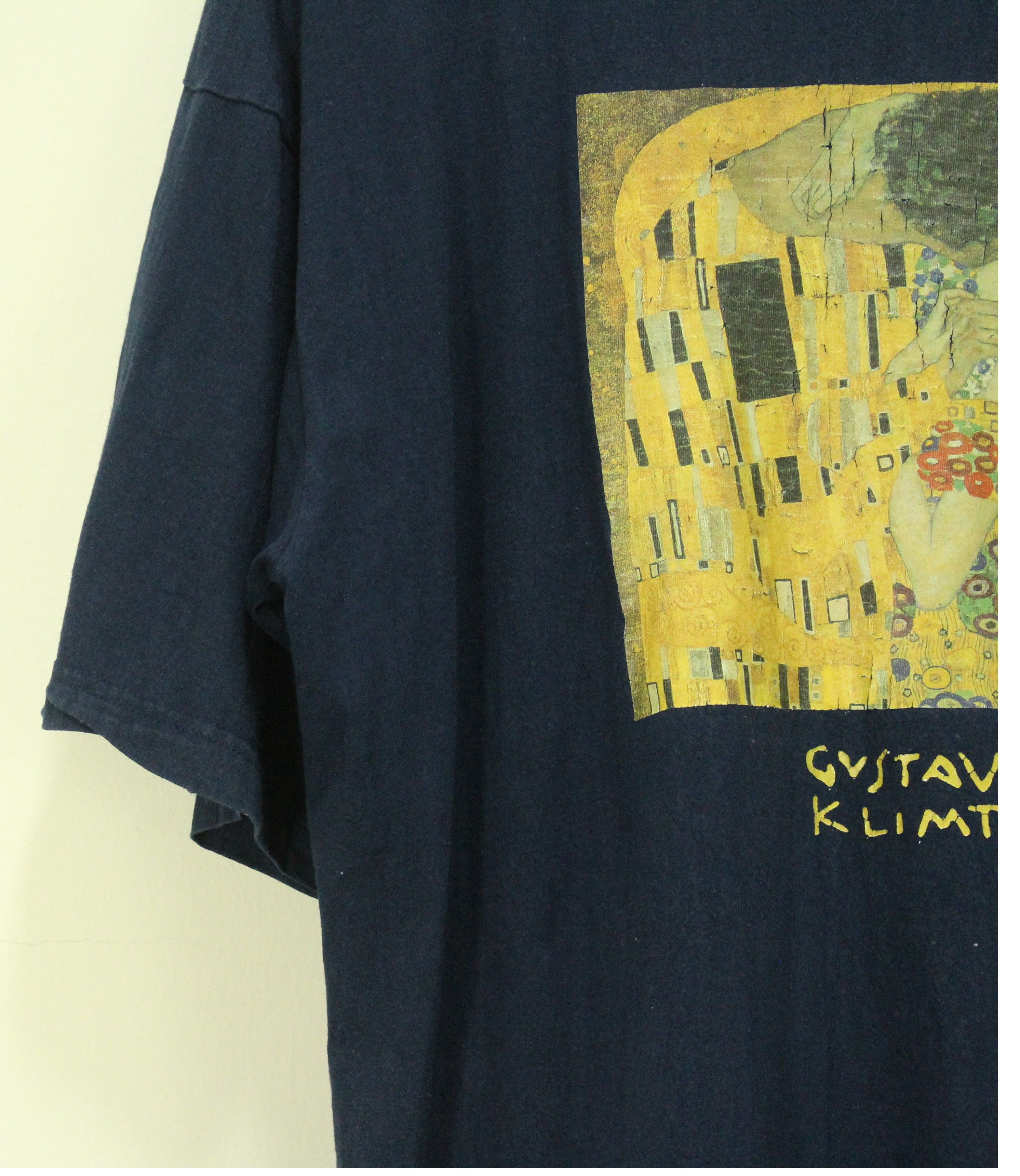 Vintage Vintage GUSTAV KLIMT T Shirt Europe Distressed Printed Size US L / EU 52-54 / 3 - 2 Thumbnail