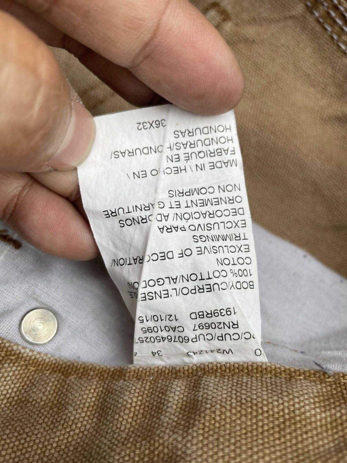 Dickies Dickies Vintage Carpenter Denim Size US 30 / EU 46 - 15 Thumbnail