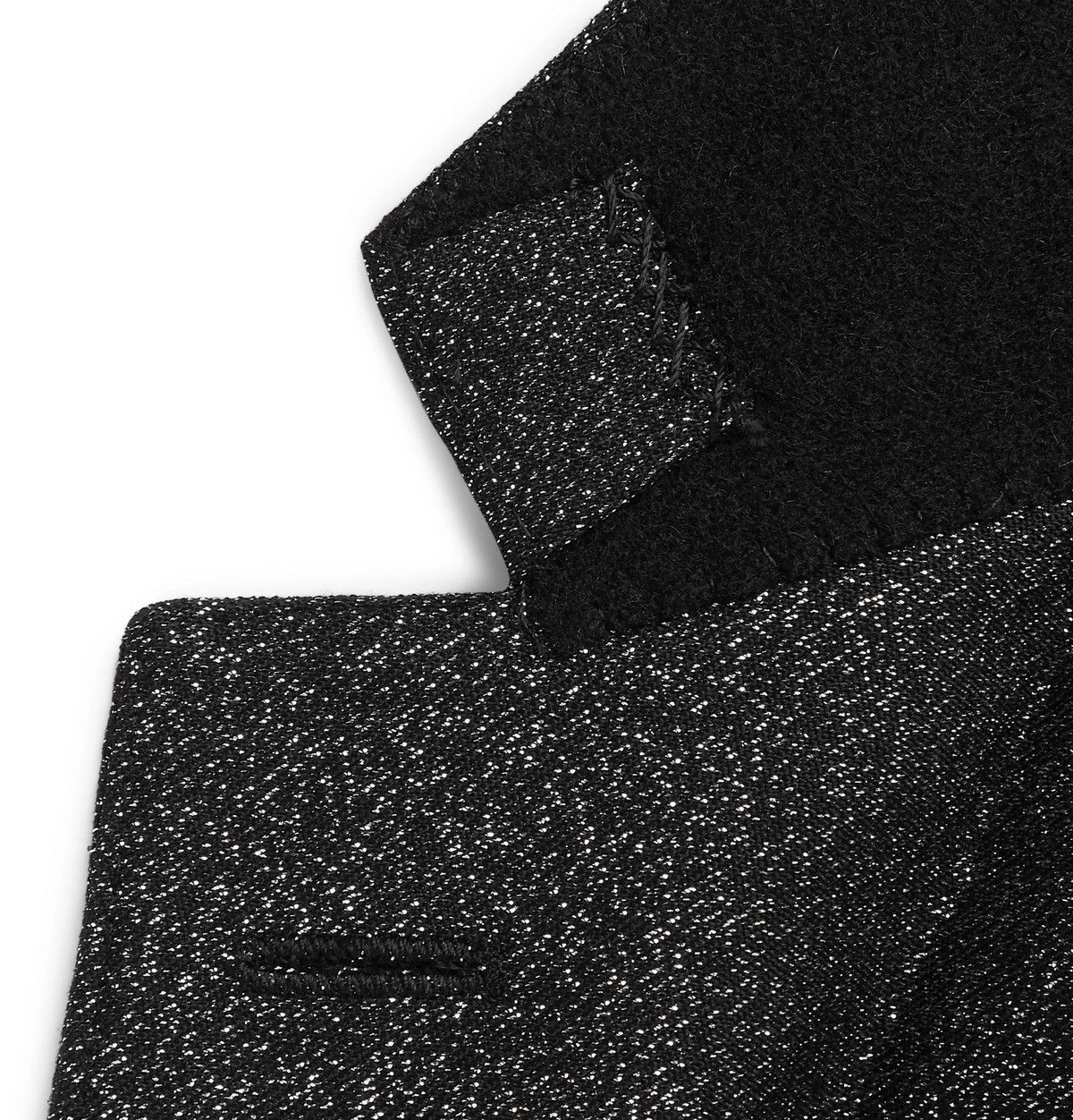 Alexander McQueen Alexander McQueen Metallic Wool - Blended Suit Jacket Size 48S - 12 Thumbnail