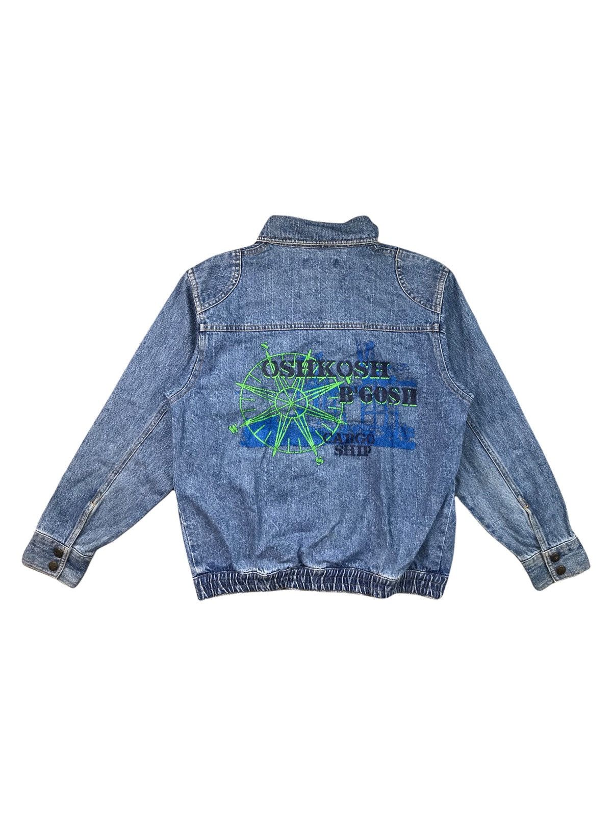 Oshkosh × Vintage Vintage OSHKOSH B’GOSH DENIM JACKET Size US S / EU 44-46 / 1 - 1 Thumbnail