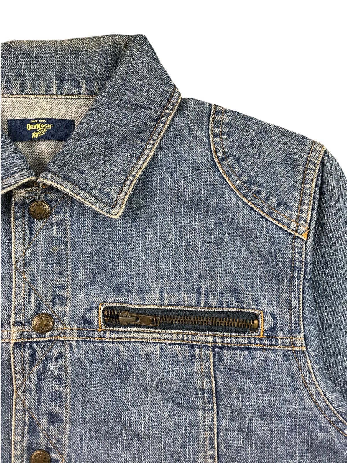 Oshkosh × Vintage Vintage OSHKOSH B’GOSH DENIM JACKET Size US S / EU 44-46 / 1 - 7 Thumbnail