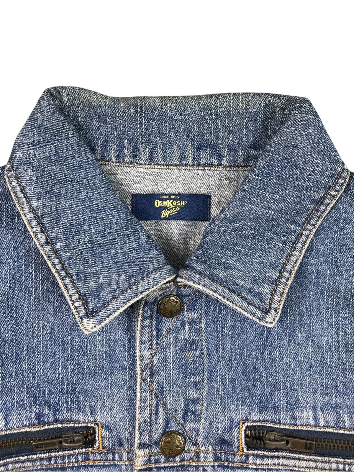 Oshkosh × Vintage Vintage OSHKOSH B’GOSH DENIM JACKET Size US S / EU 44-46 / 1 - 5 Thumbnail