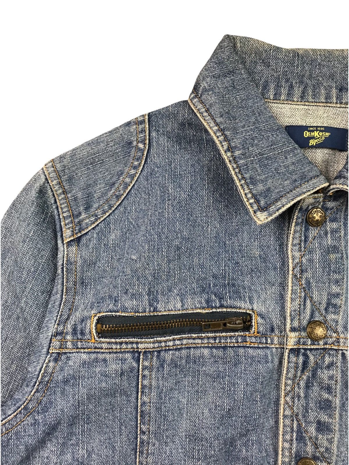 Oshkosh × Vintage Vintage OSHKOSH B’GOSH DENIM JACKET Size US S / EU 44-46 / 1 - 6 Thumbnail