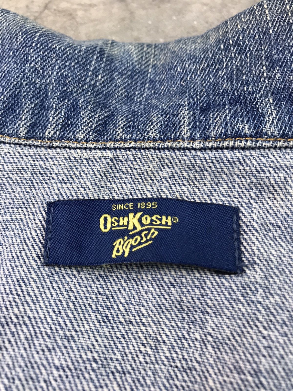 Oshkosh × Vintage Vintage OSHKOSH B’GOSH DENIM JACKET Size US S / EU 44-46 / 1 - 13 Thumbnail