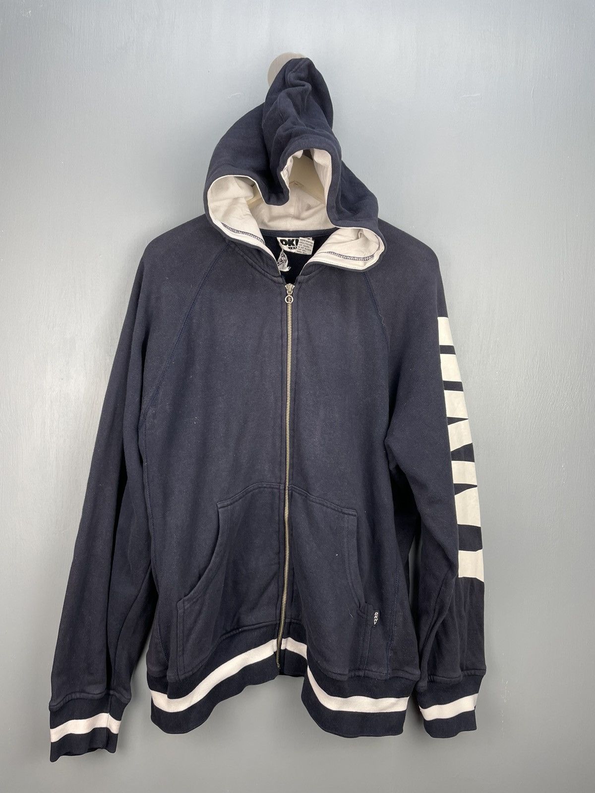 DKNY Vintage 90s DKNY zip up hoodie Size US M / EU 48-50 / 2 - 1 Thumbnail
