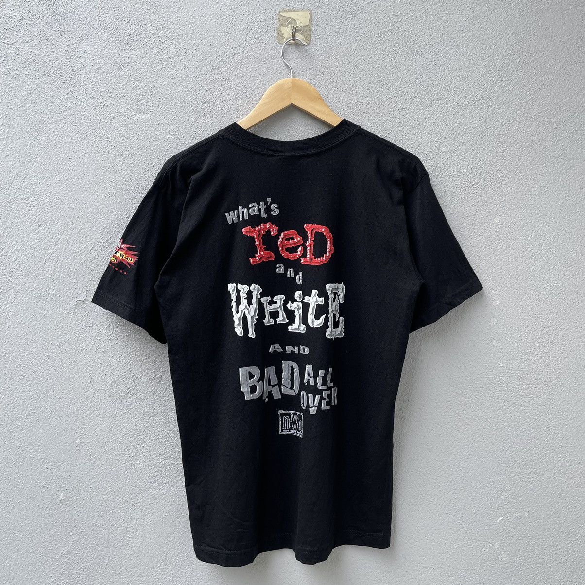 WWF Vintage NWO New World Order WWF Tee Shirt Size US M / EU 48-50 / 2 - 2 Thumbnail