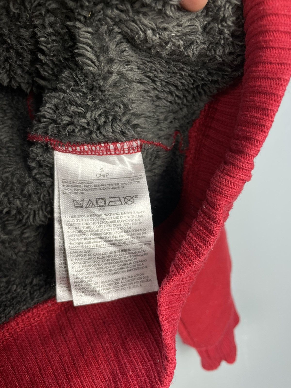 Gap GAP hoodie Sherpa Size US S / EU 44-46 / 1 - 8 Thumbnail
