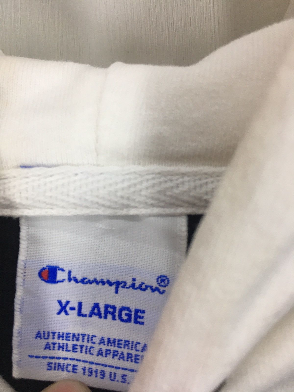 Champion Champion big logo hoodie Size US XL / EU 56 / 4 - 4 Thumbnail