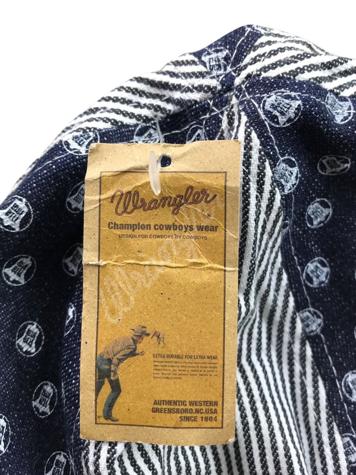 Wrangler 🔥🔥BUCKET HAT BLUE BELL BY WRANGLER Size ONE SIZE - 4 Thumbnail