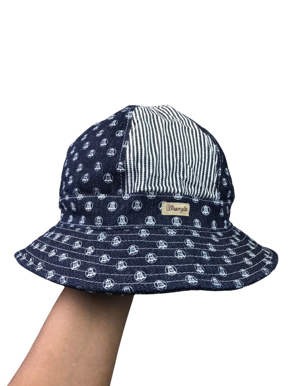 🔥🔥BUCKET HAT BLUE BELL BY WRANGLER