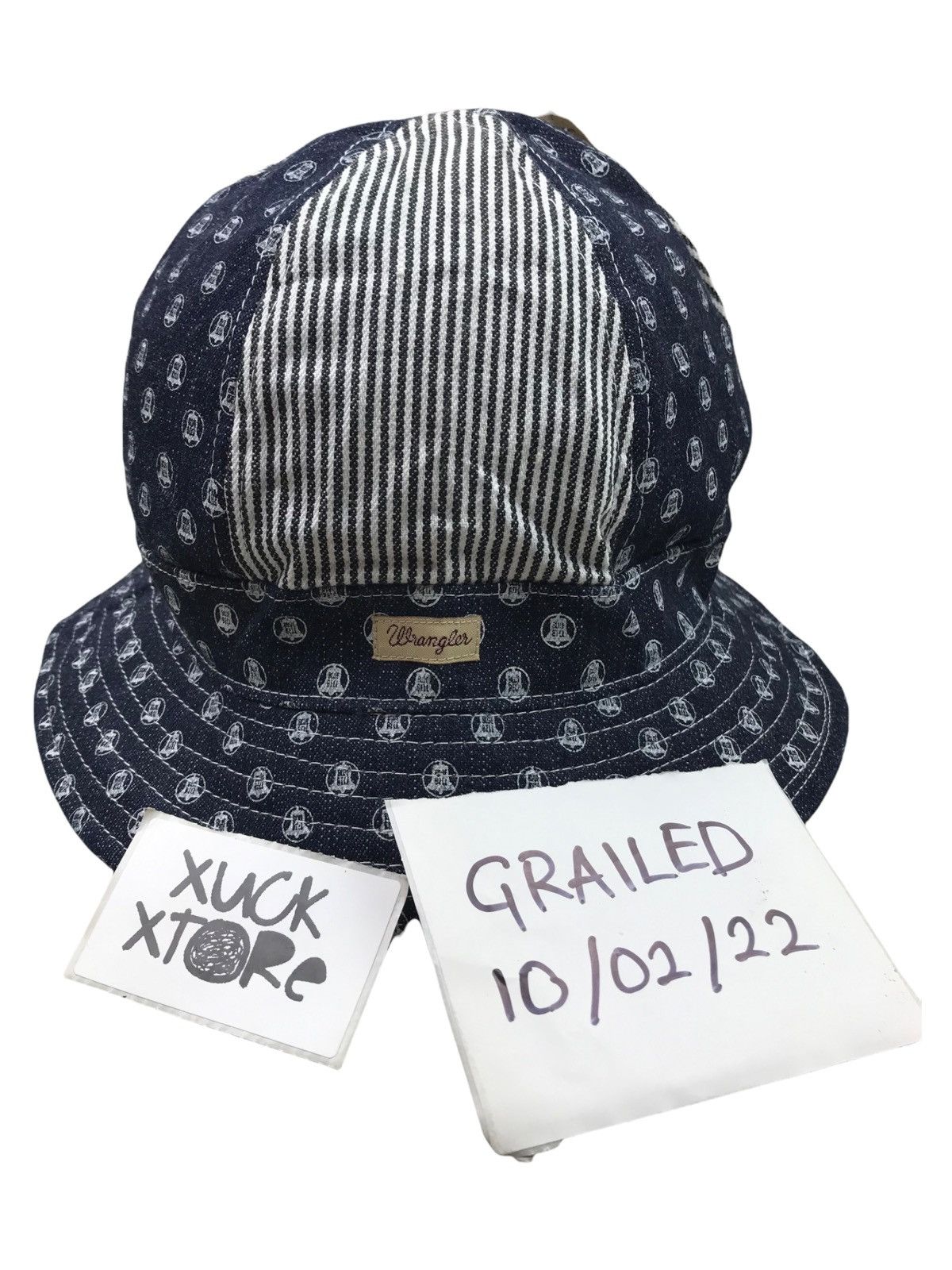Wrangler 🔥🔥BUCKET HAT BLUE BELL BY WRANGLER Size ONE SIZE - 9 Thumbnail