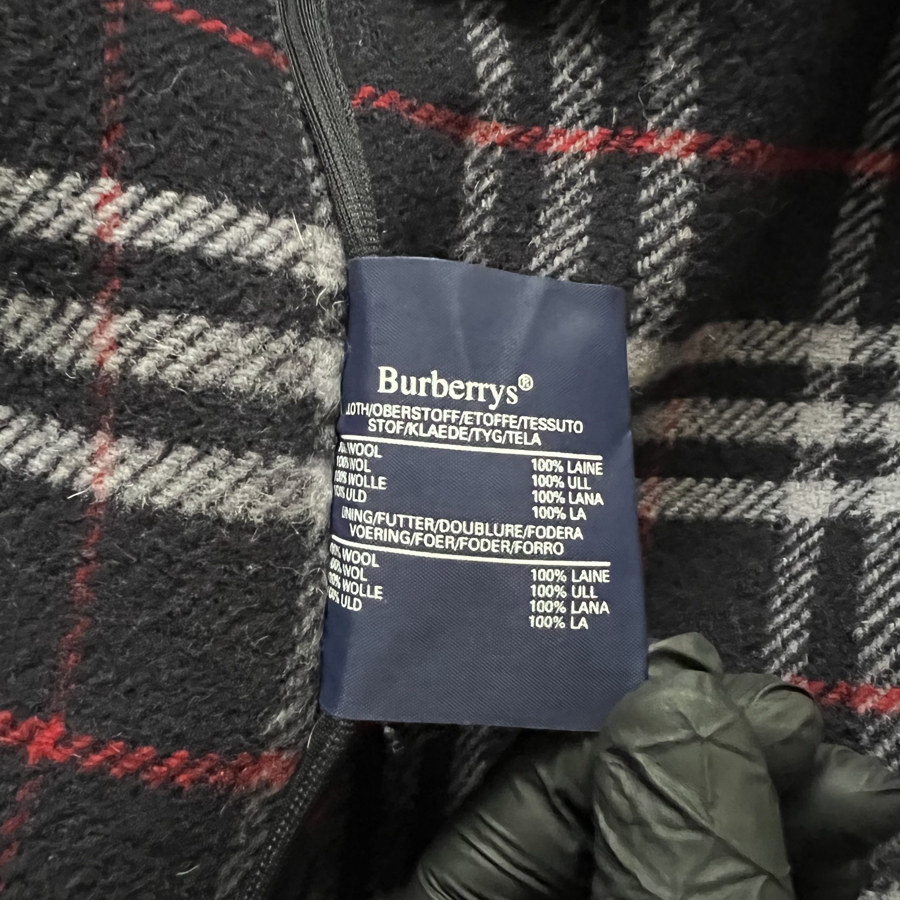 Burberry Vintage Burberrys Duffle Coat Jacket Wool England Size 8 Reg Size S / US 4 / IT 40 - 12 Thumbnail
