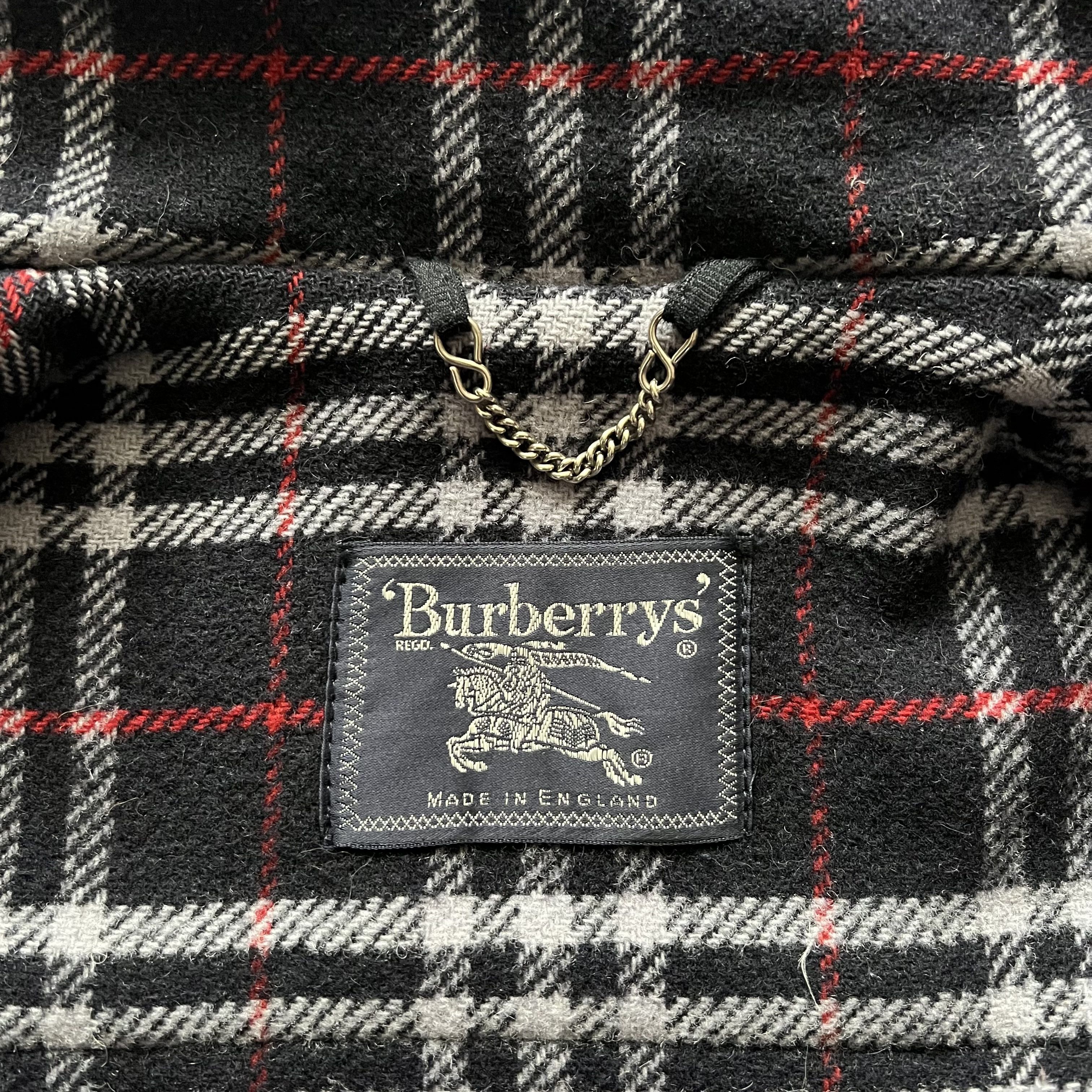 Burberry Vintage Burberrys Duffle Coat Jacket Wool England Size 8 Reg Size S / US 4 / IT 40 - 10 Thumbnail