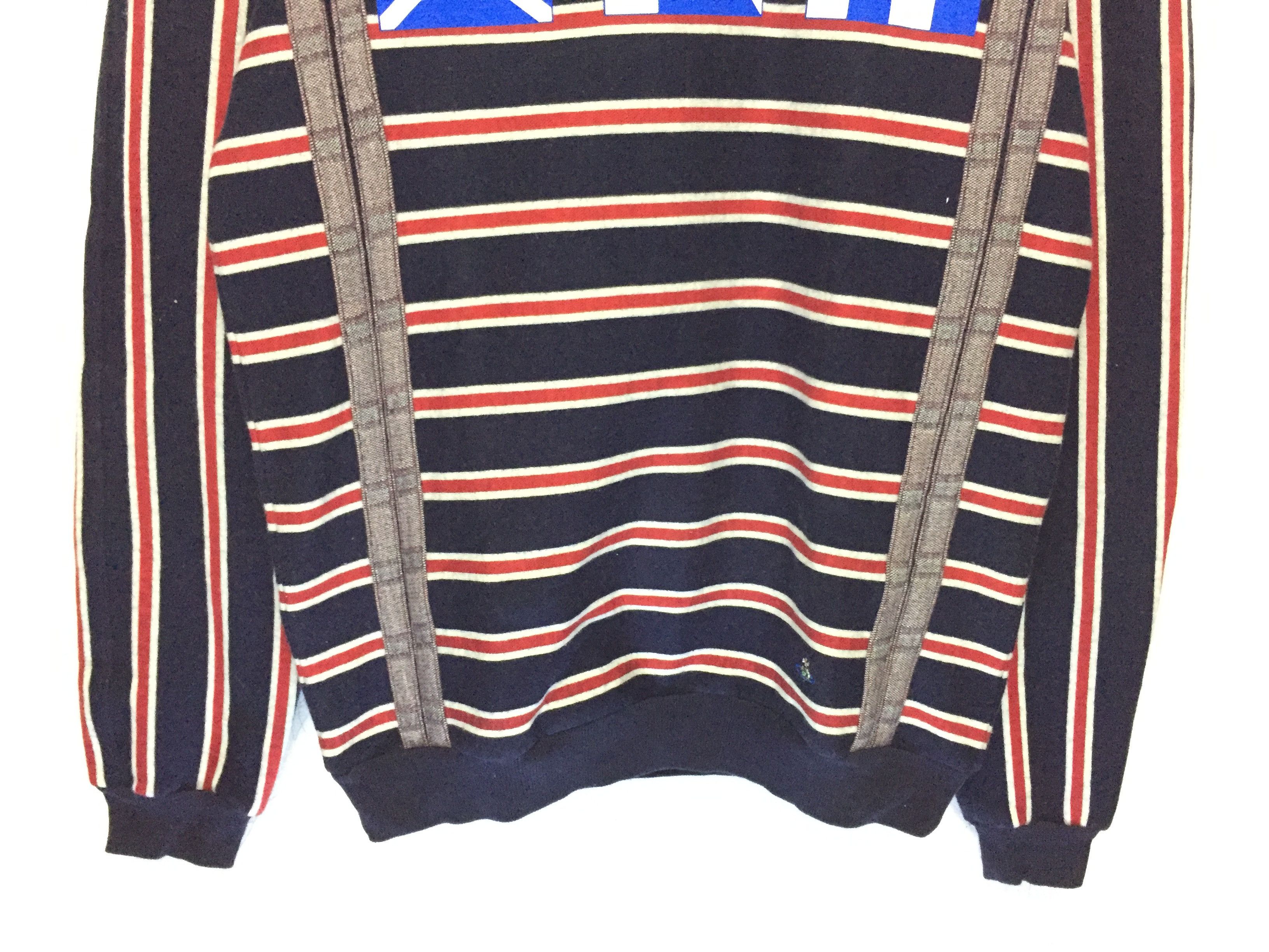 Vivienne Westwood SS10 Vivienne Westwood cut and sewn stripe knit Size US S / EU 44-46 / 1 - 5 Thumbnail