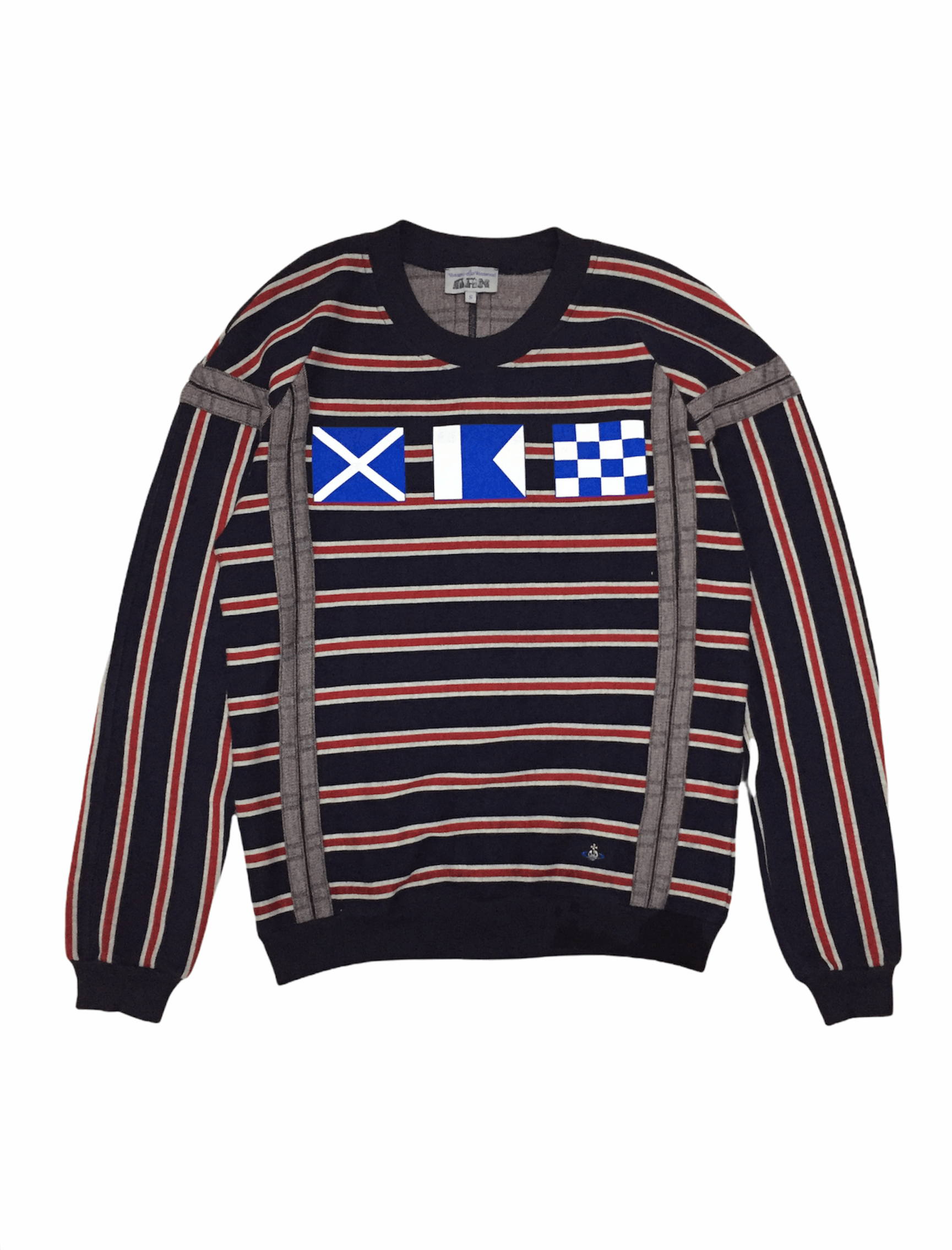 Vivienne Westwood SS10 Vivienne Westwood cut and sewn stripe knit Size US S / EU 44-46 / 1 - 2 Thumbnail