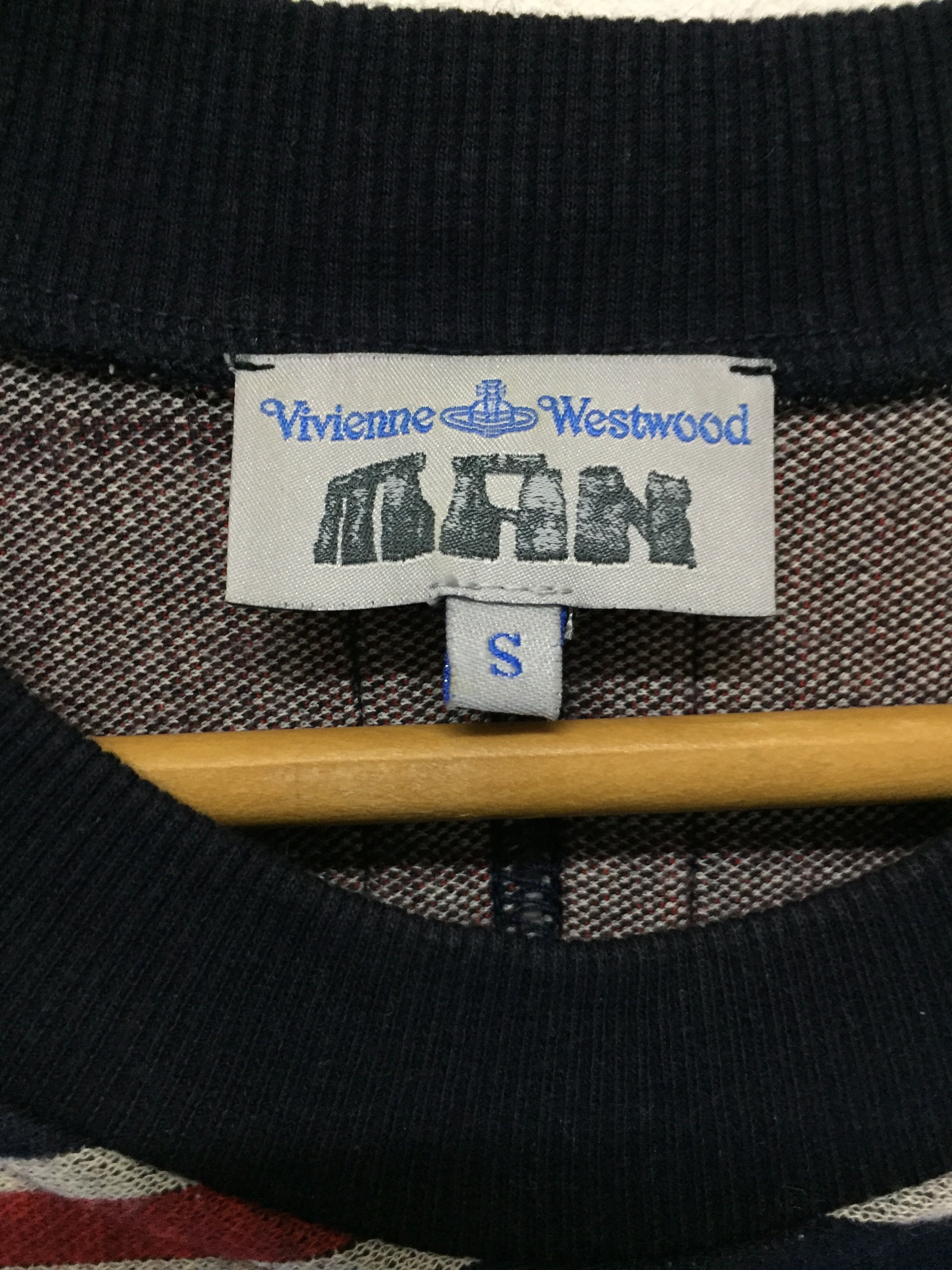 Vivienne Westwood SS10 Vivienne Westwood cut and sewn stripe knit Size US S / EU 44-46 / 1 - 11 Thumbnail