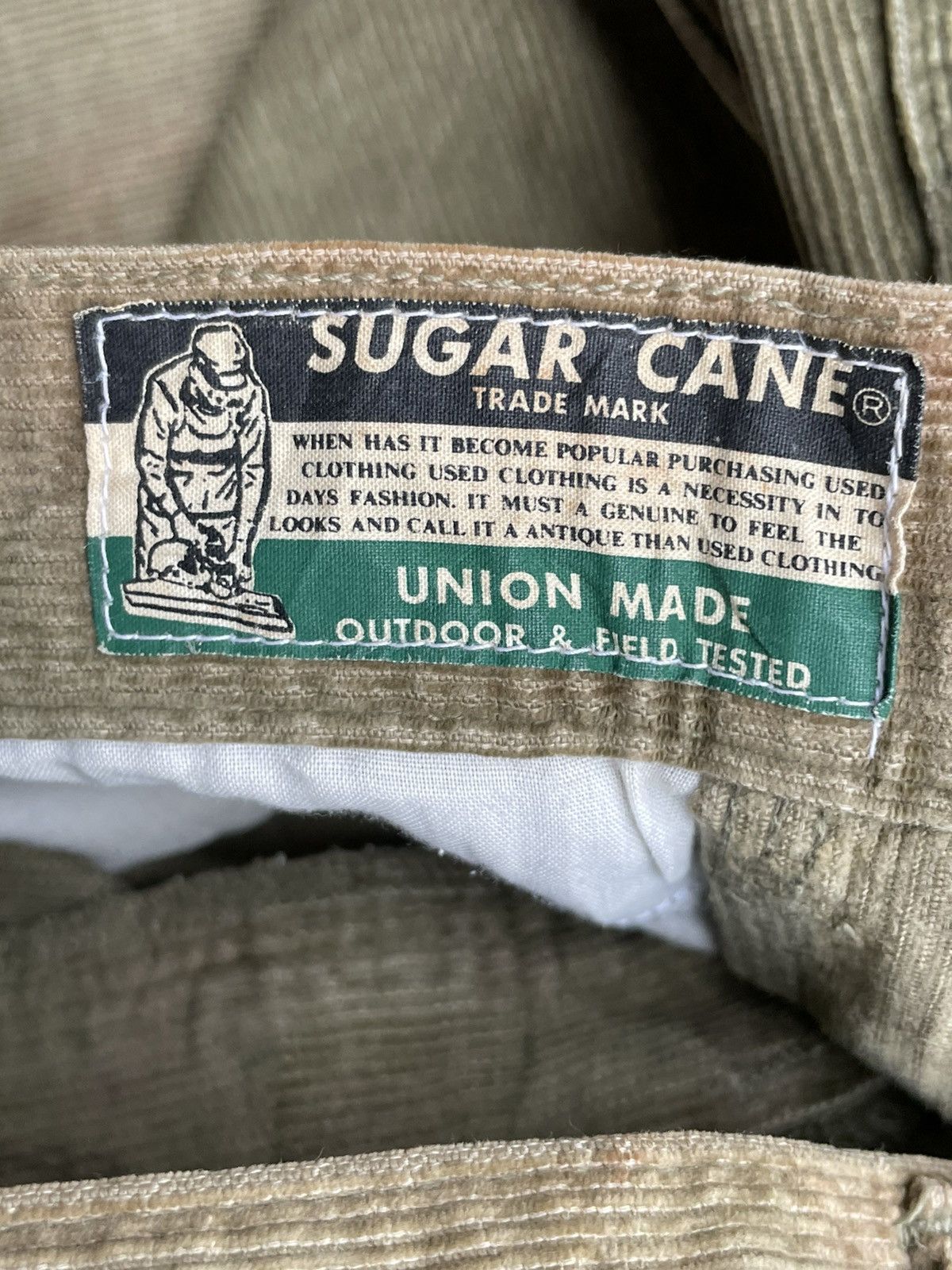 Sugar Cane Vintage Sugar Cane Coduroy Carpenter Denim Size US 28 / EU 44 - 16 Thumbnail