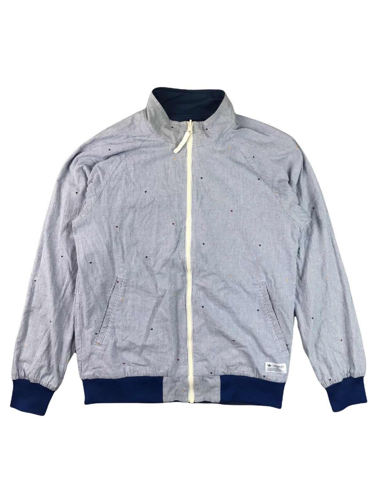 Adidas 🔥ADIDAS REVERSIBLE JACKET ZIPPER Size US M / EU 48-50 / 2 - 4 Thumbnail