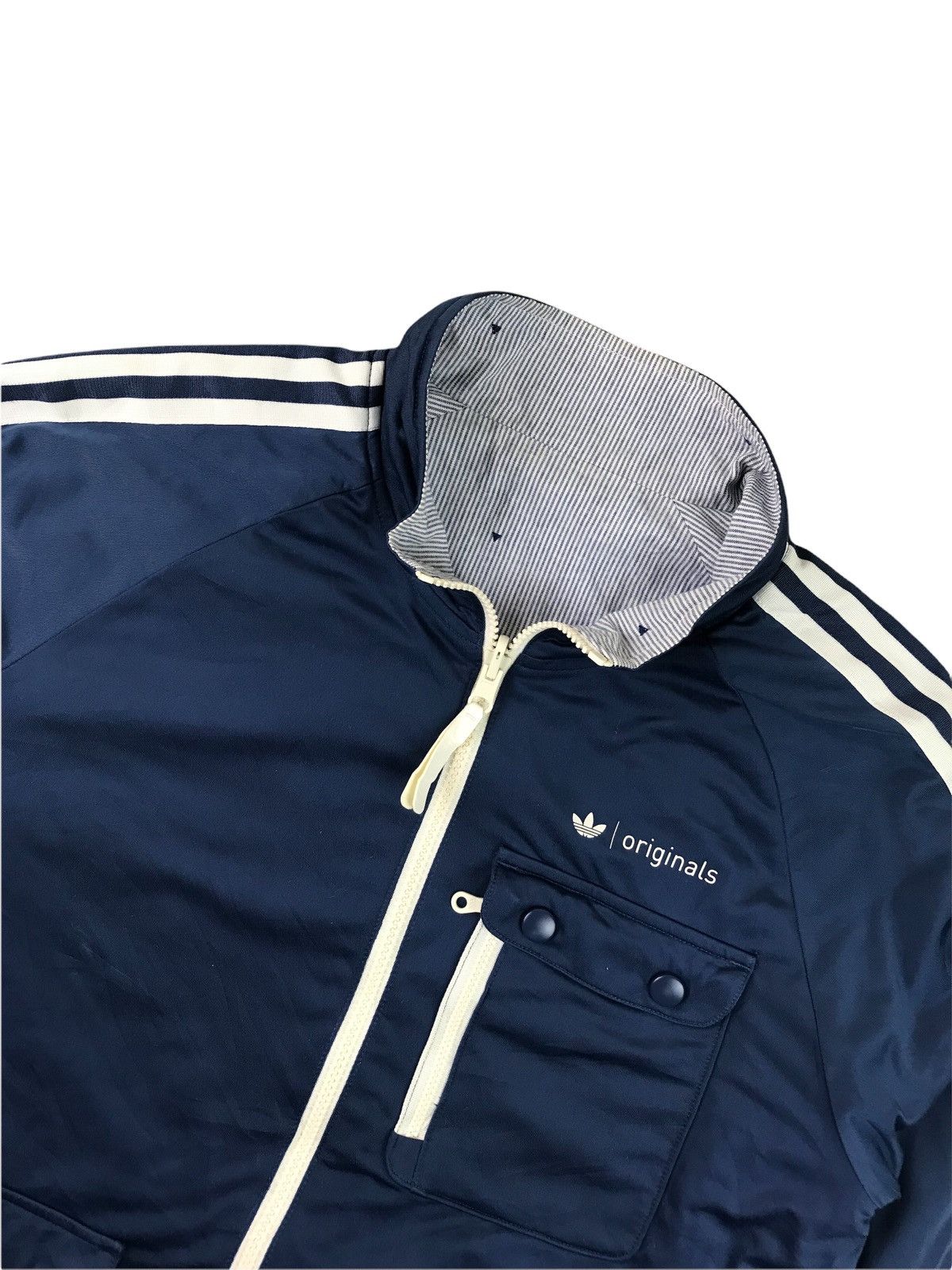Adidas 🔥ADIDAS REVERSIBLE JACKET ZIPPER Size US M / EU 48-50 / 2 - 6 Thumbnail