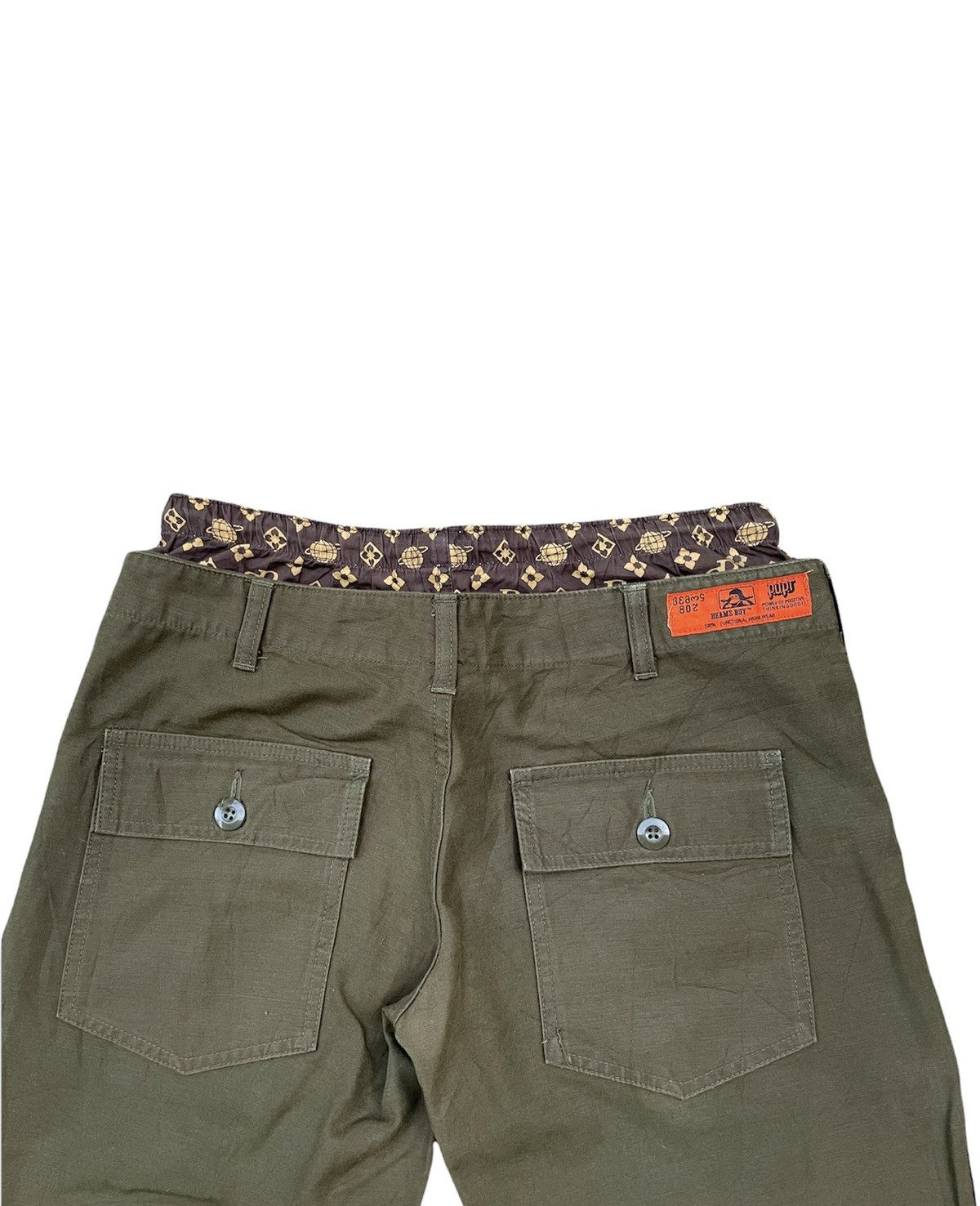 Beams Plus × Japanese Brand × Vintage Beams Boy Military Trouser Size US 33 - 7 Thumbnail