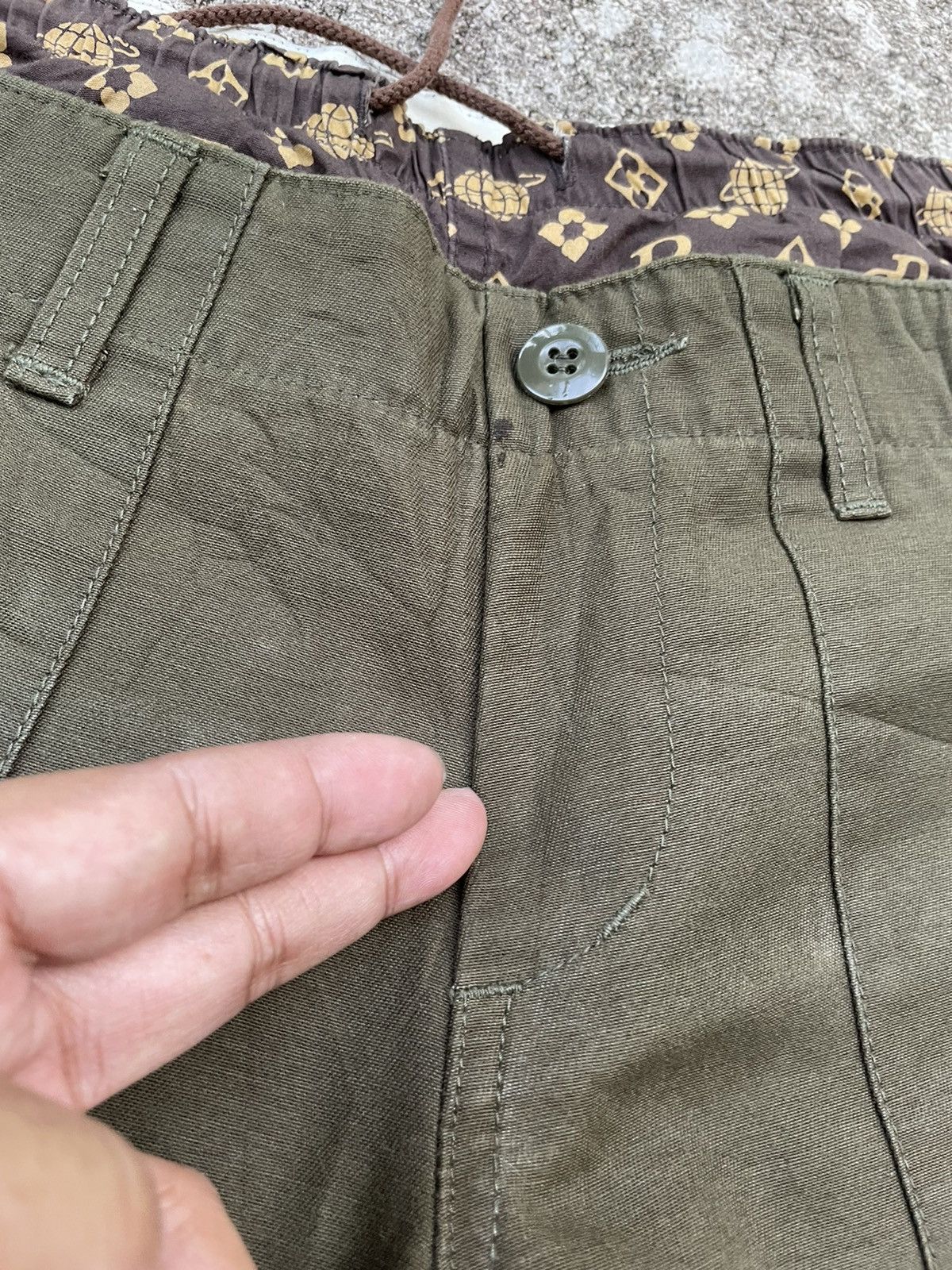 Beams Plus × Japanese Brand × Vintage Beams Boy Military Trouser Size US 33 - 12 Thumbnail