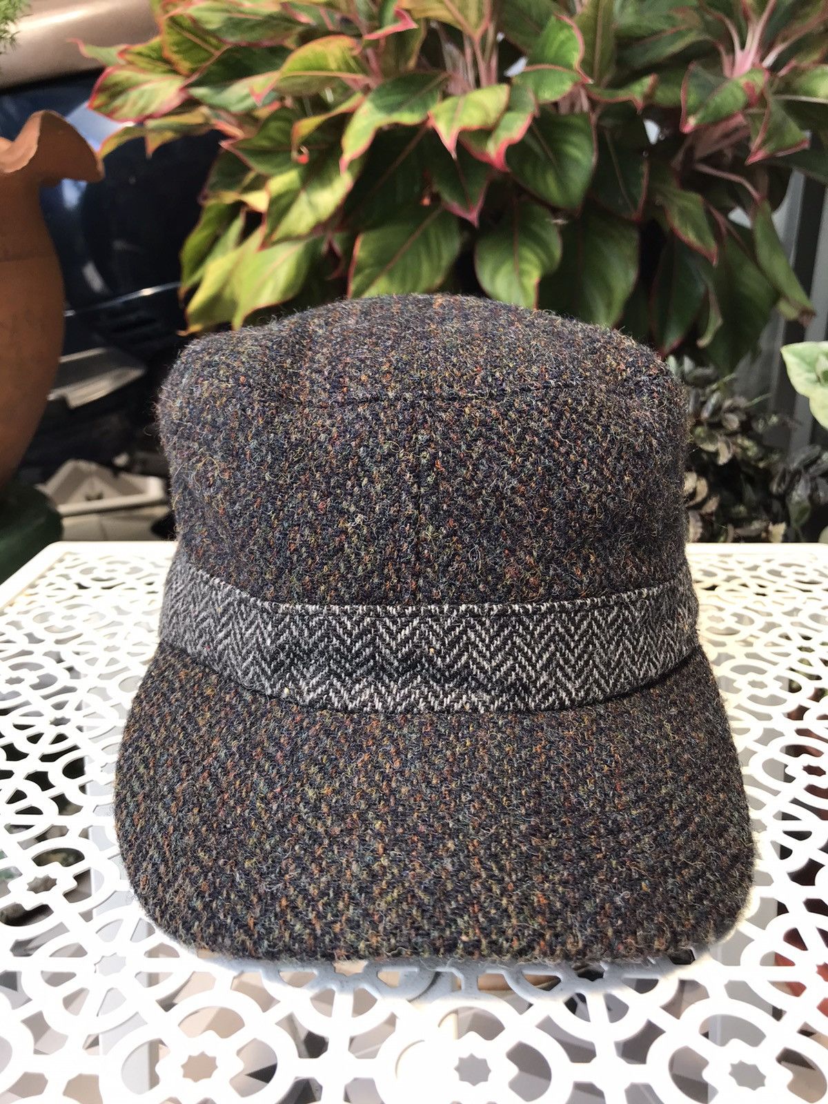 Harris Tweed HARRIS TWEED X FREAKS STORE BARETTA FLATCAP IVY CAPTAIN Size ONE SIZE - 2 Thumbnail