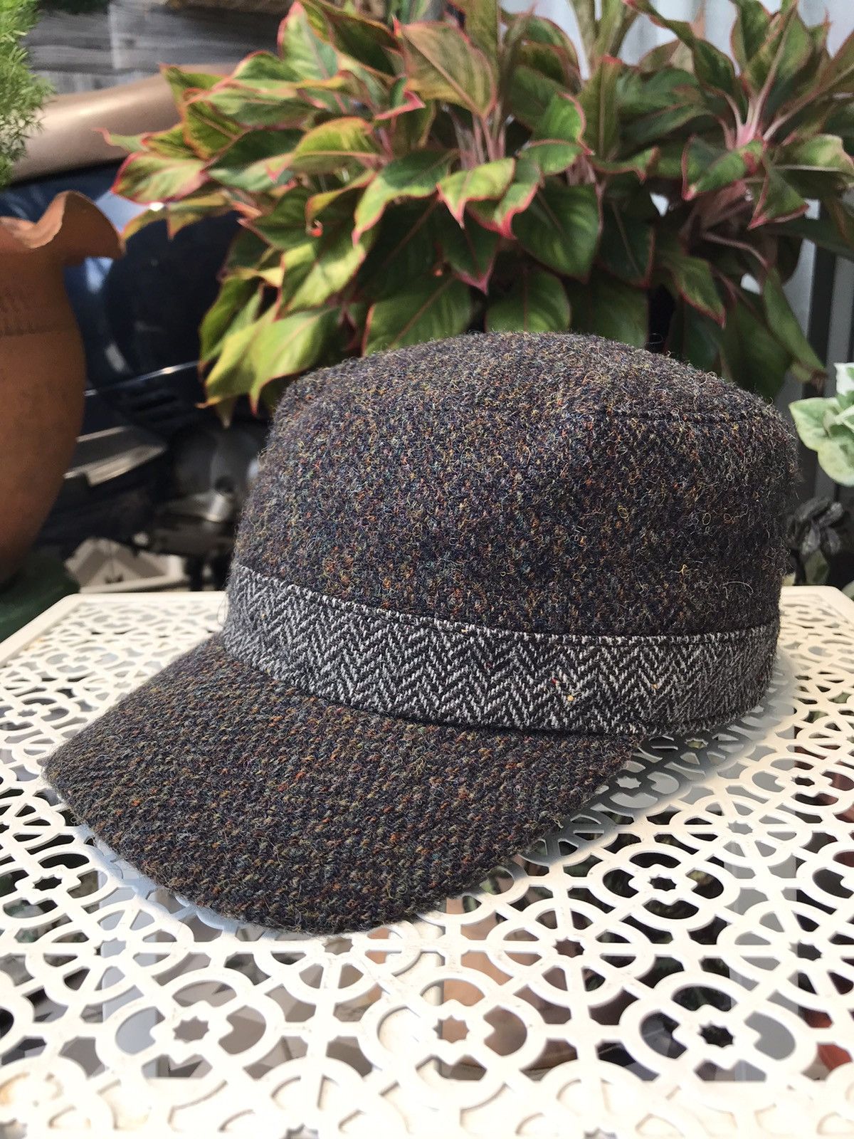 Harris Tweed HARRIS TWEED X FREAKS STORE BARETTA FLATCAP IVY CAPTAIN Size ONE SIZE - 1 Thumbnail