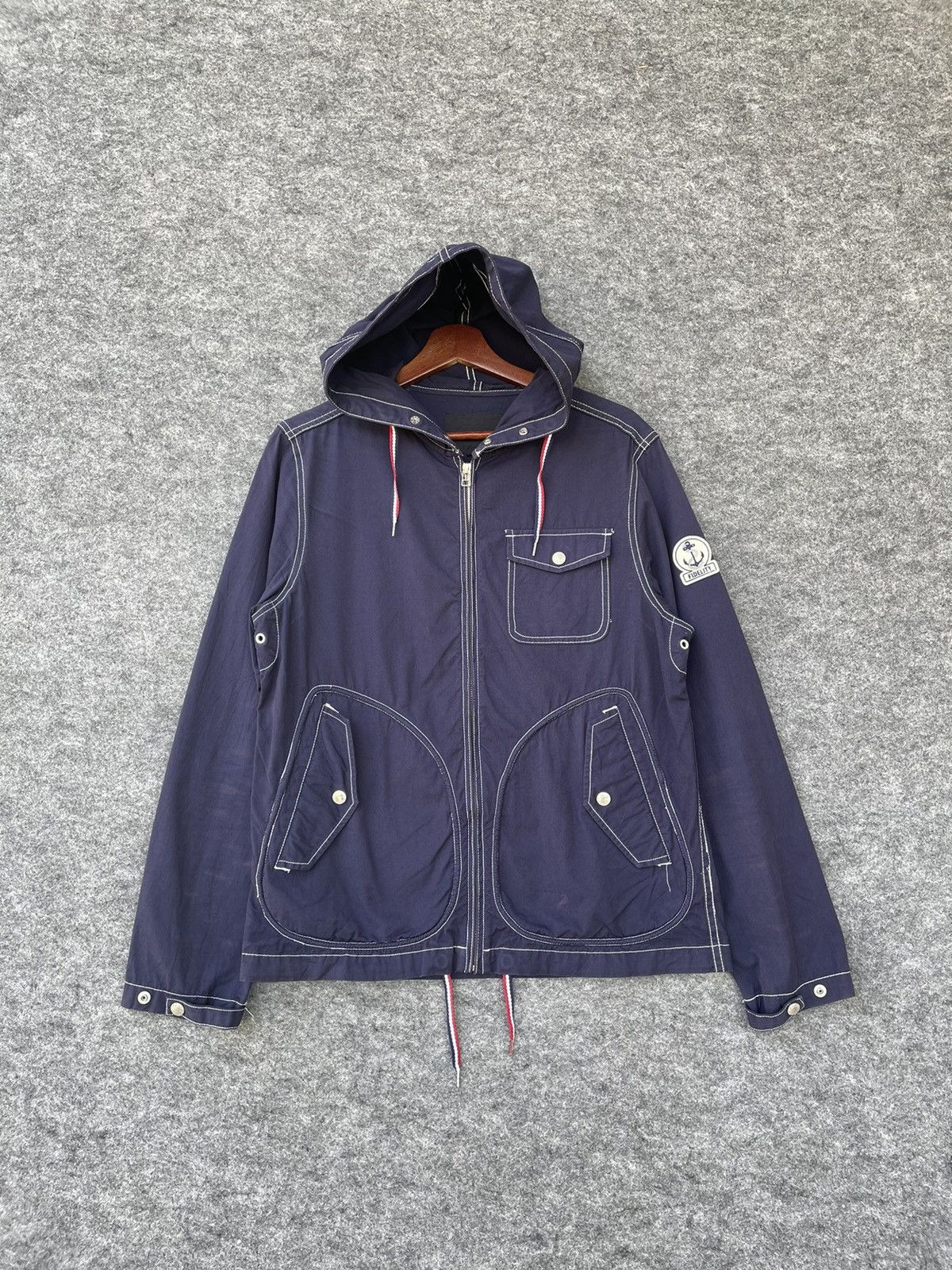 image of Fidelity Chore Jacket in Navy, Men's (Size Medium)