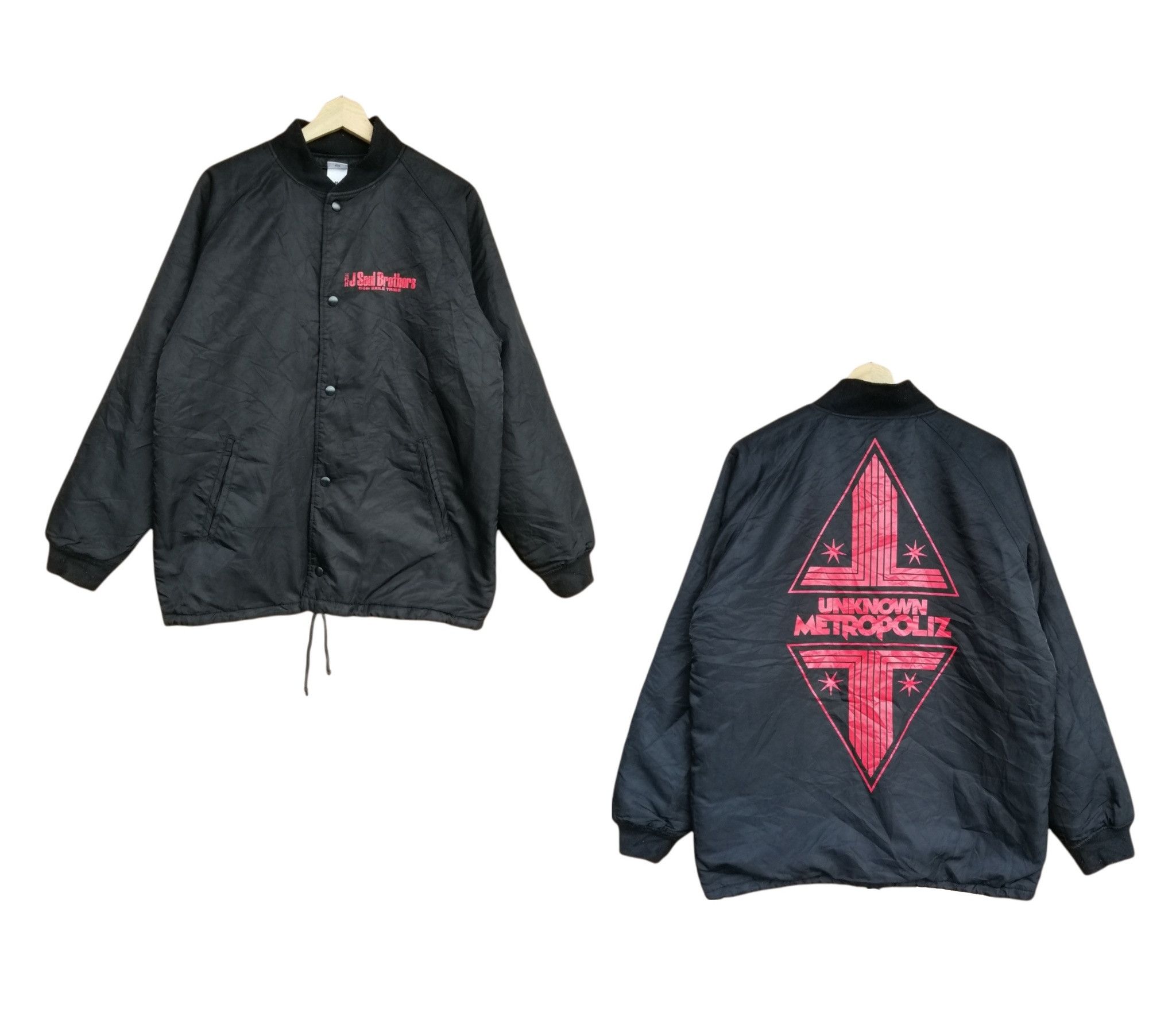 Japanese Brand Metropoliz J Soul Brother Windbreaker Jackets Size US S / EU 44-46 / 1 - 1 Thumbnail