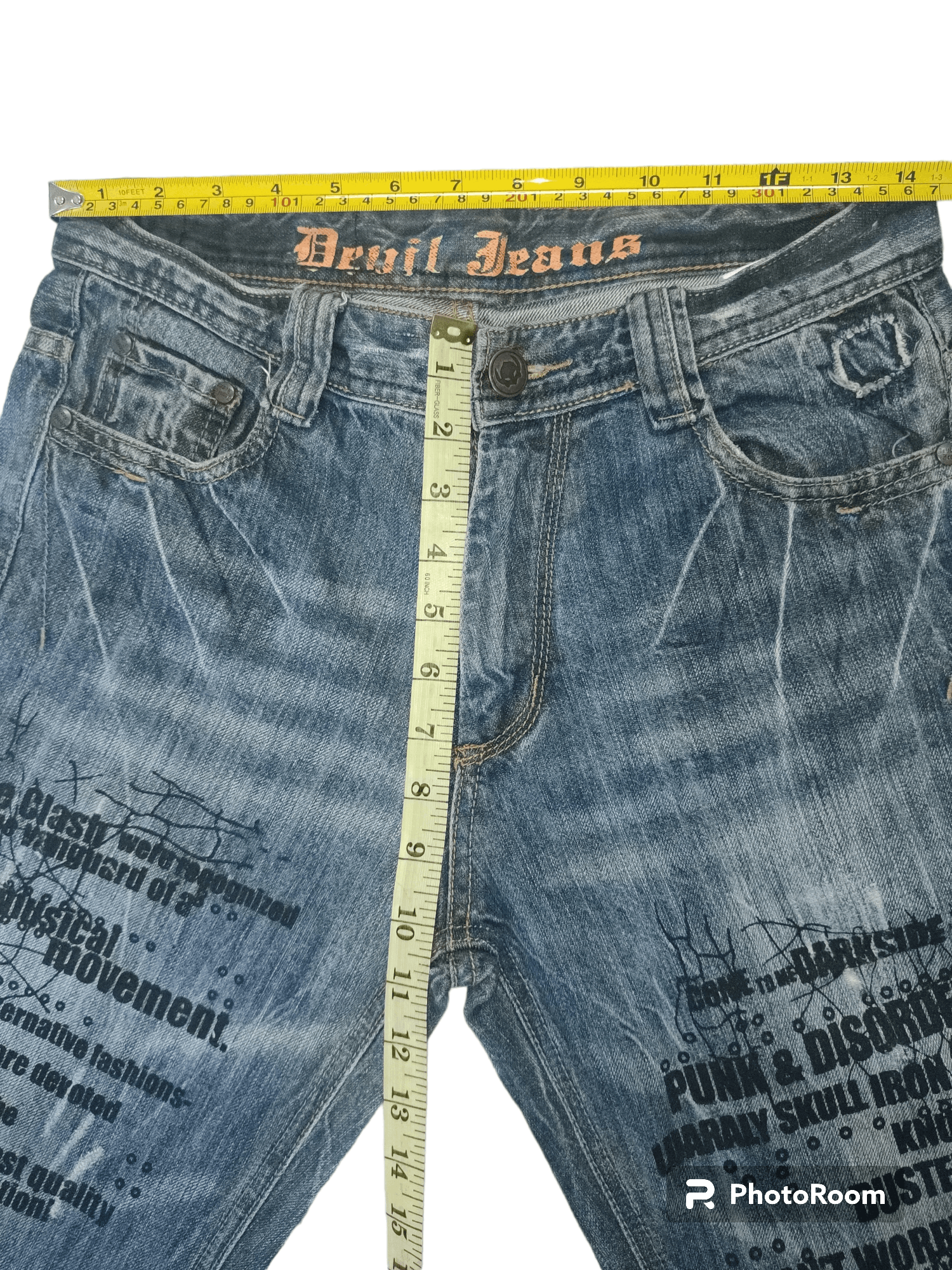 RARE!! Seditionaries Poem Punk Jeans