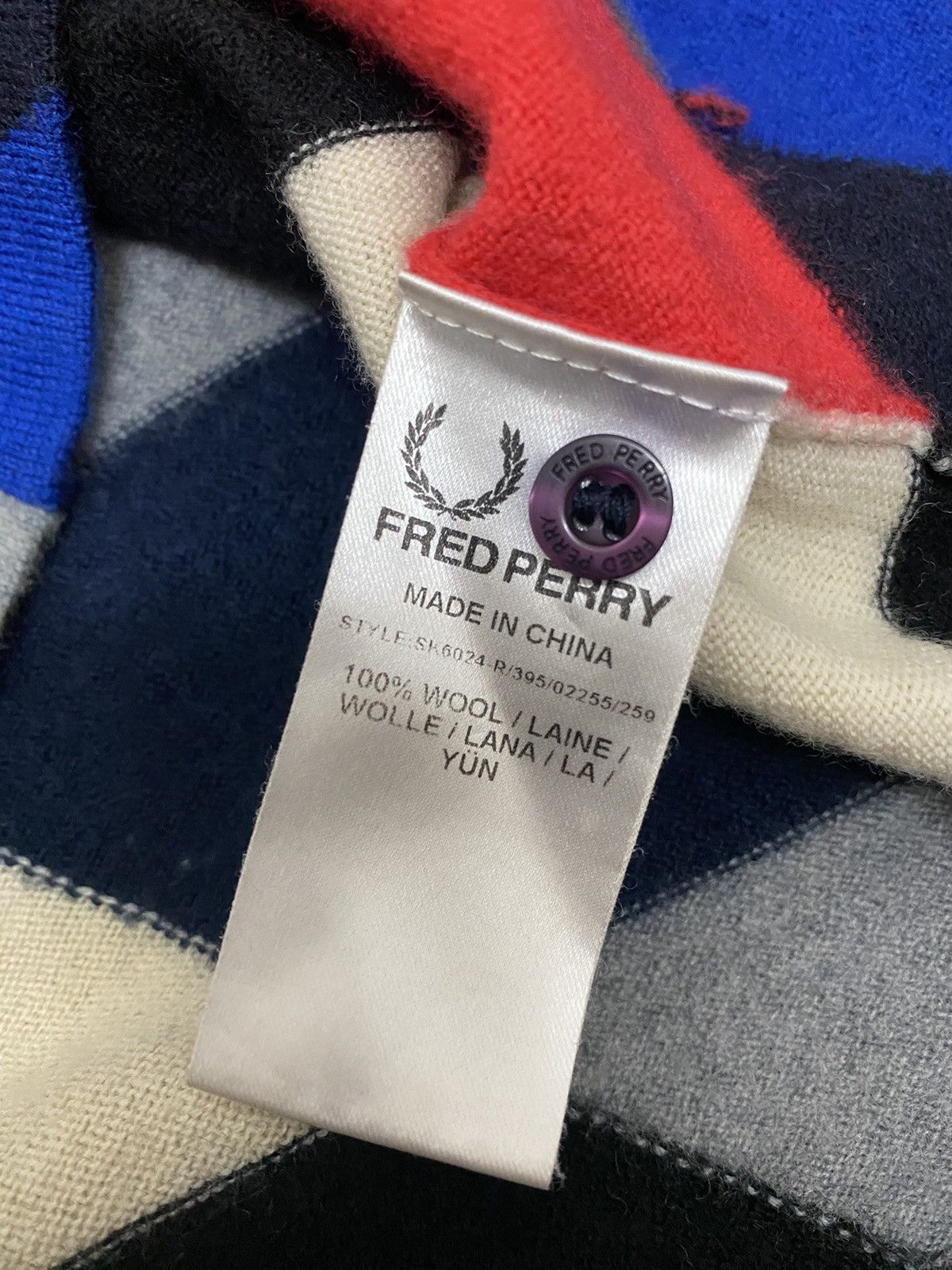 Fred Perry × Raf Simons × Raf by Raf Simons Raf Simons Wool Polo Shirt Size US S / EU 44-46 / 1 - 5 Thumbnail