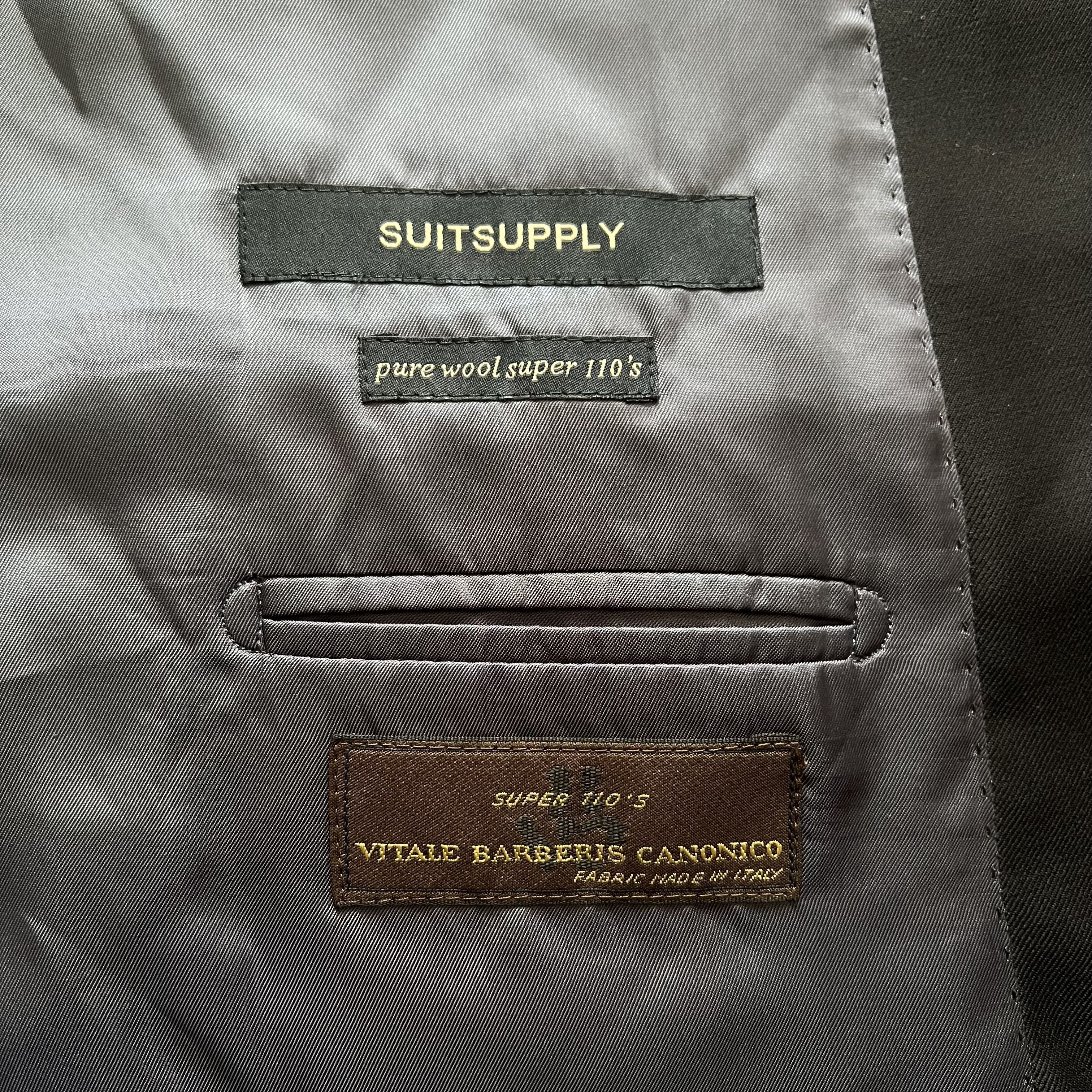 Suitsupply Suitsupply Pure Wool Super 100's Blazer Wool EUR 50 / UK 40 Size 50R - 10 Thumbnail