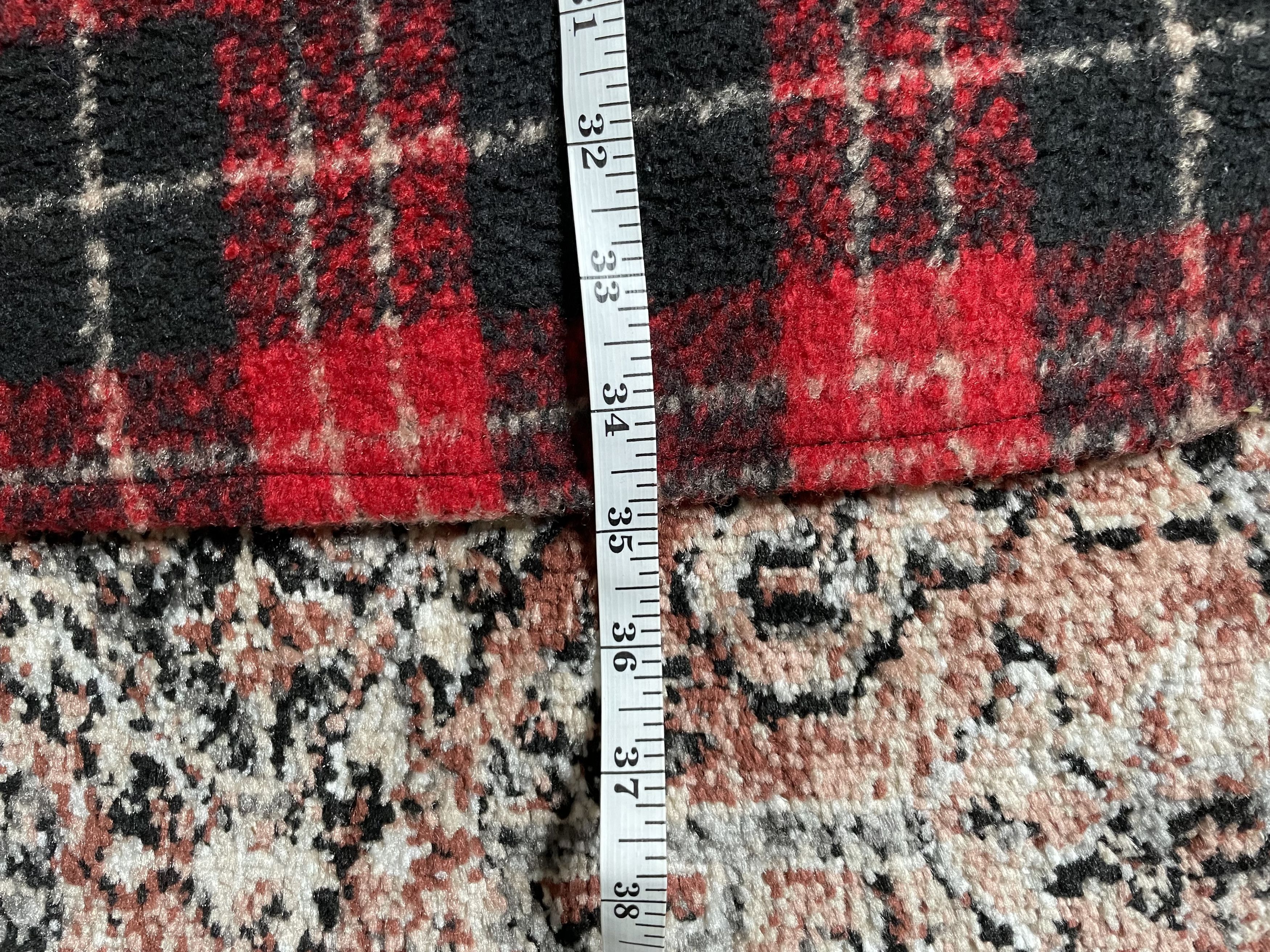 Vintage by.NENS - Red and black thick flannel Size US M / EU 48-50 / 2 - 5 Thumbnail