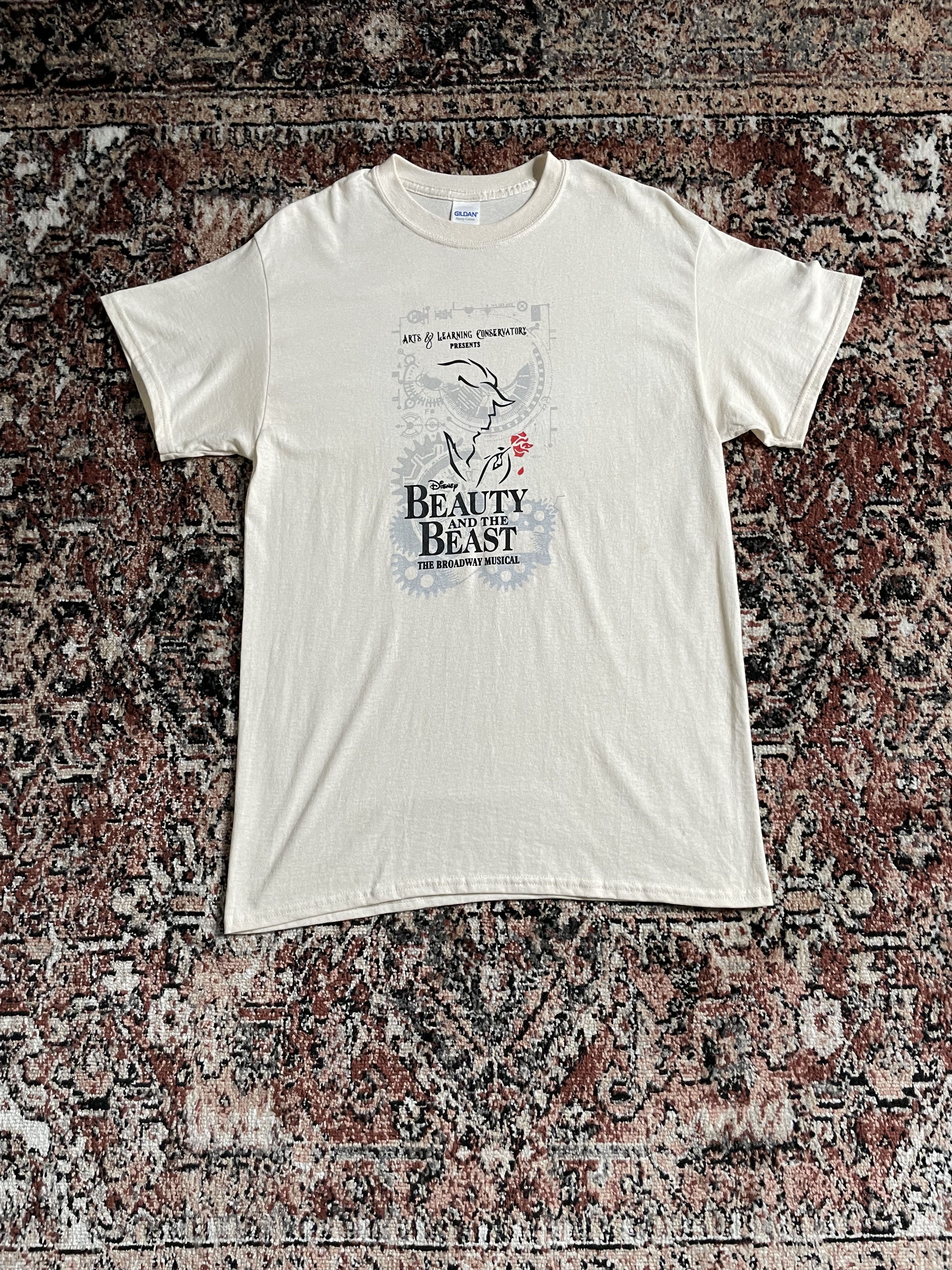 Vintage Vintage - Beauty and Beast Cream t shirt Size US M / EU 48-50 / 2 - 1 Thumbnail