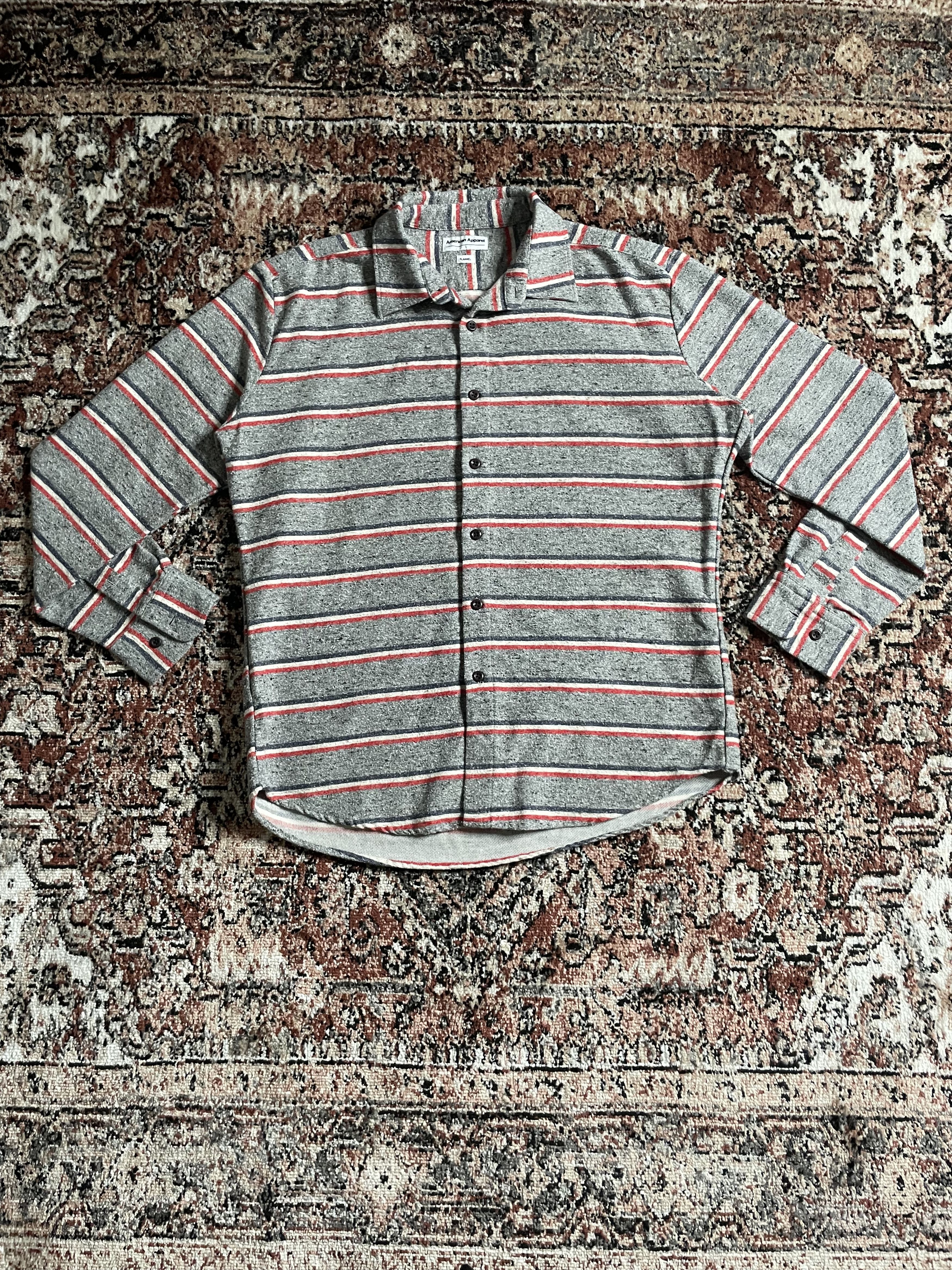 American Apparel American Apparel - Gray/Red/blue/white Flannel Size US L / EU 52-54 / 3 - 1 Thumbnail
